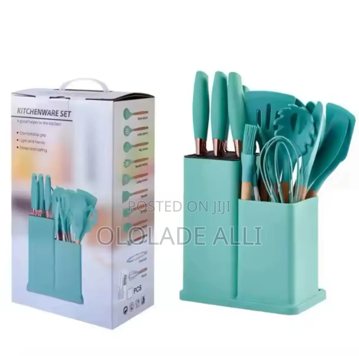 19-Piece Set Kitchen Tools Cooking Supplies