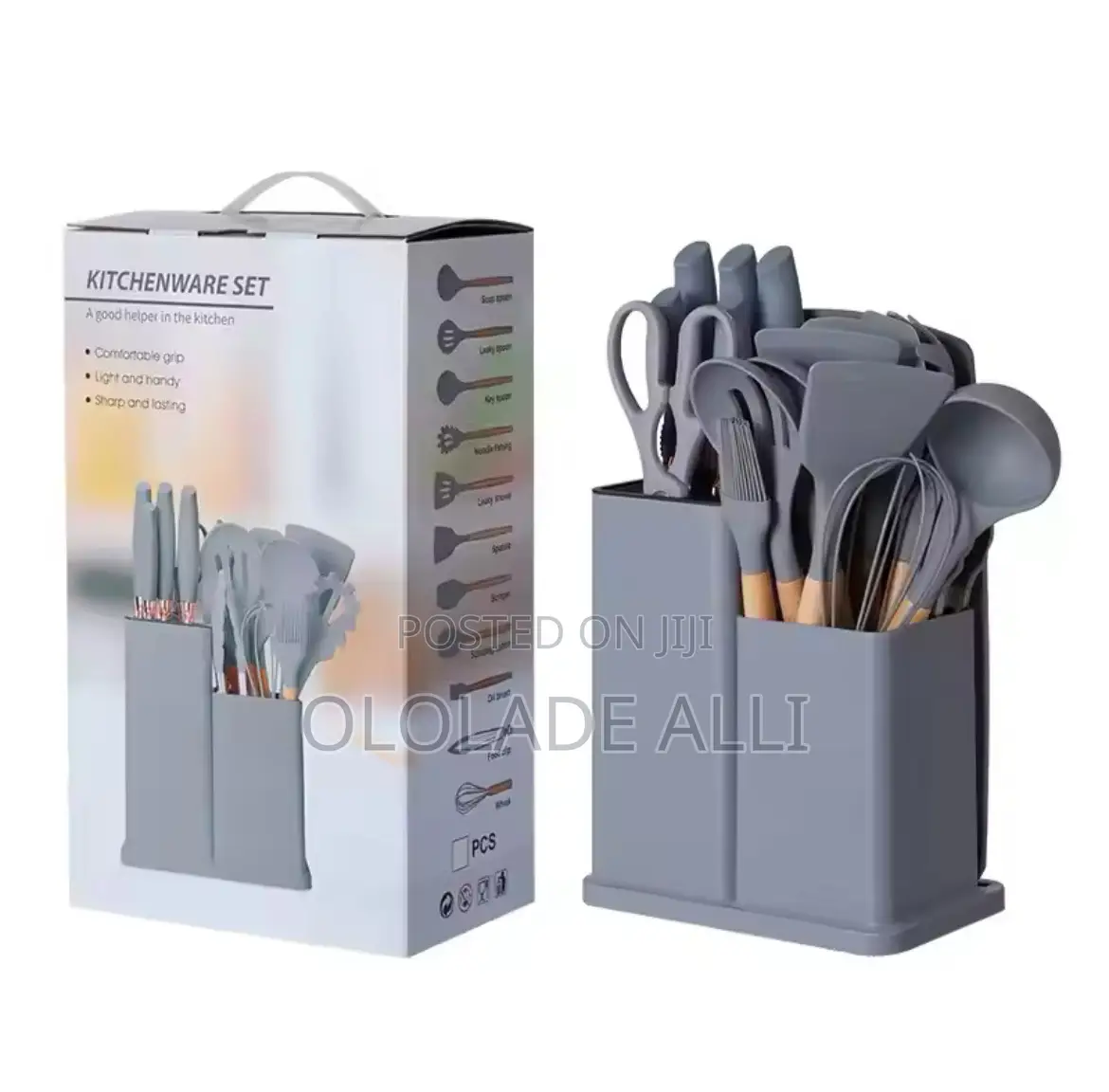 19-Piece Set Kitchen Tools Cooking Supplies
