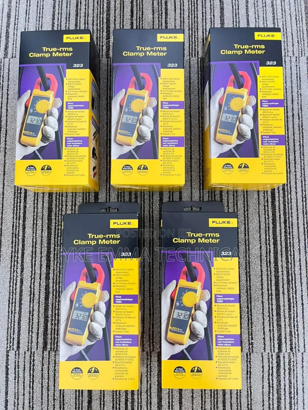 Fluke 323 True RMS Clamp Meter