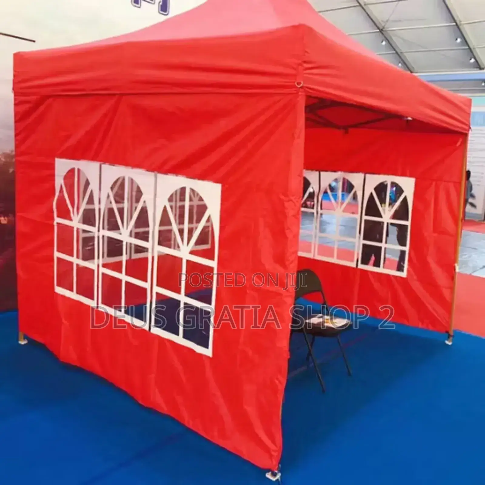 10 by 10 Foldable Canopy Tent With Side Cover With Window