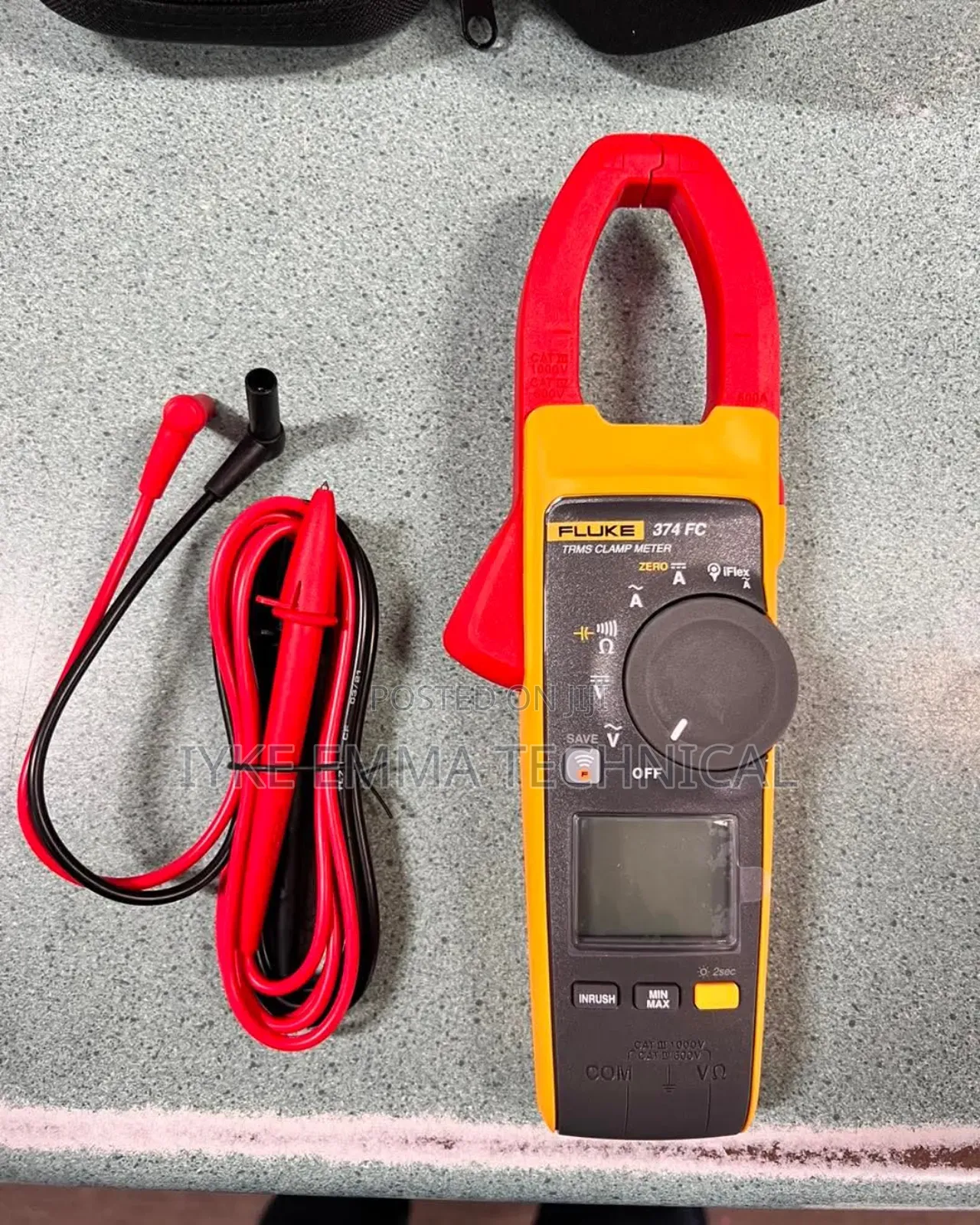Fluke 374 True Rms Ac/Dc Clamp Meter
