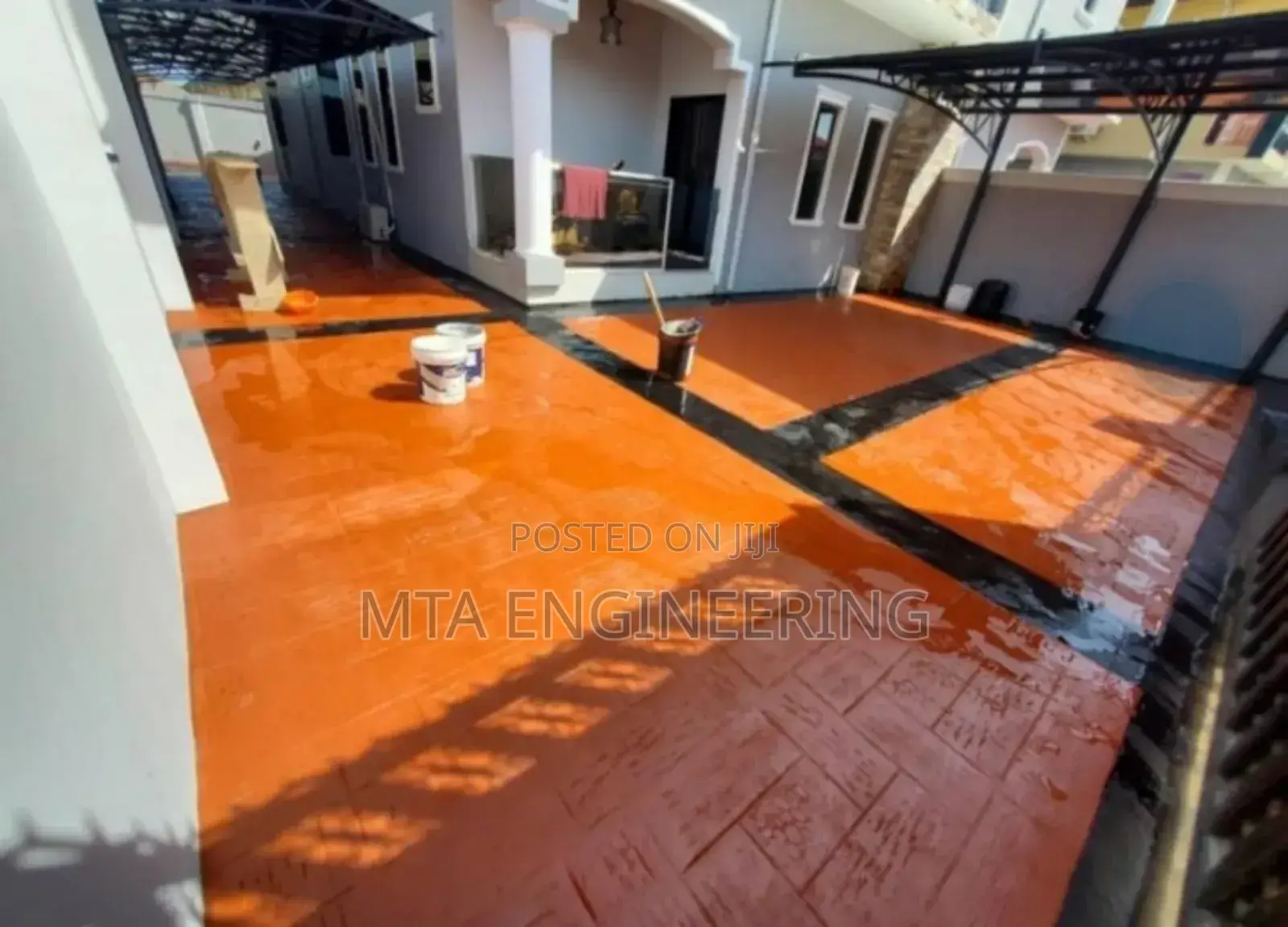 Concrete Floor Stamping Training