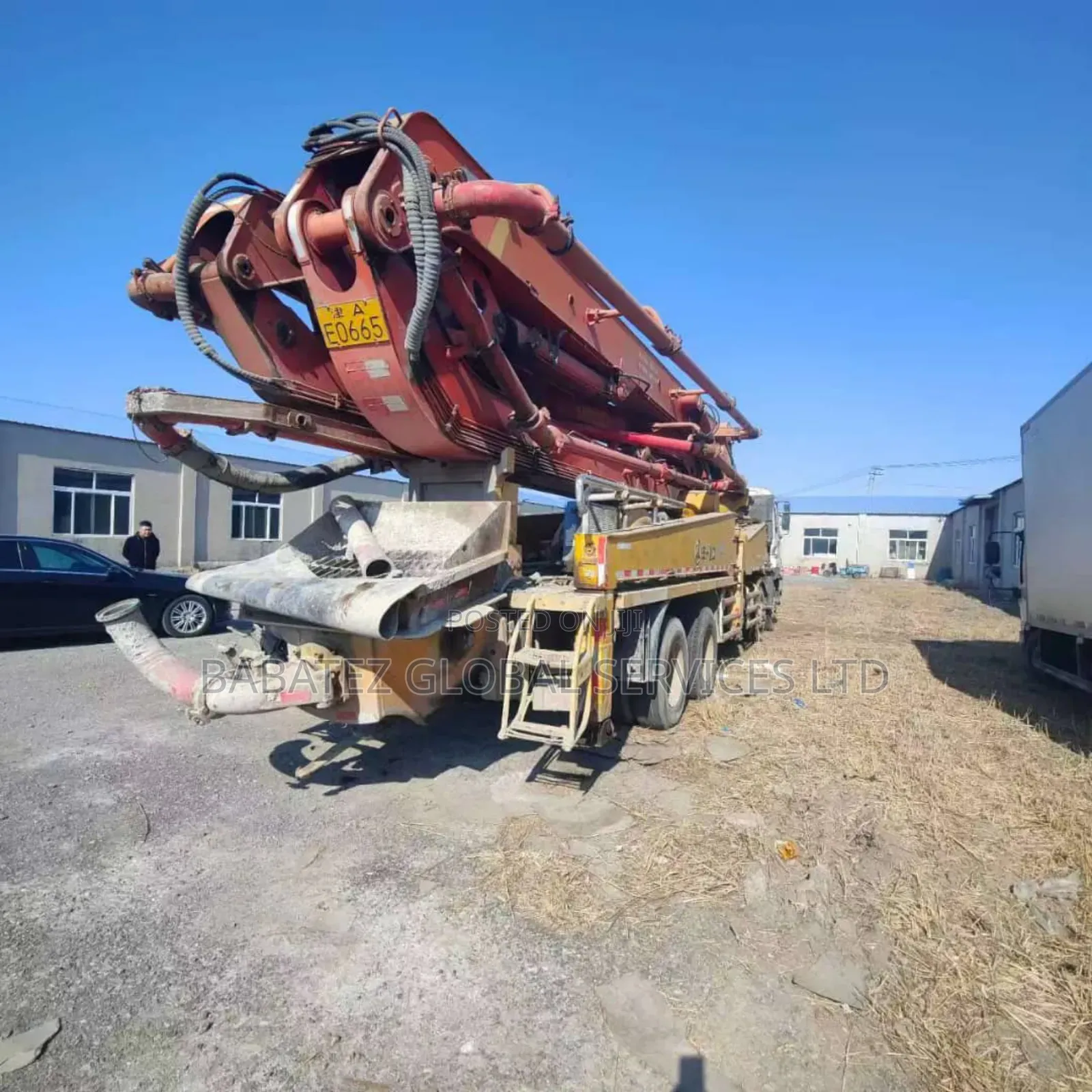 54 M Concrete Pump for Sale