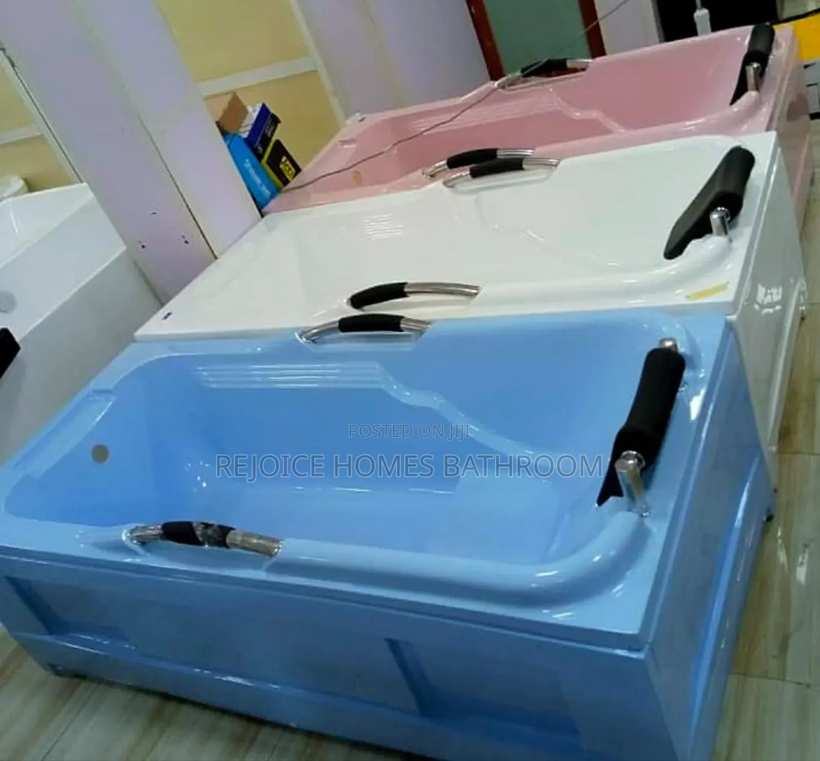 Blue Executive Panel Bathtub for Bathroom