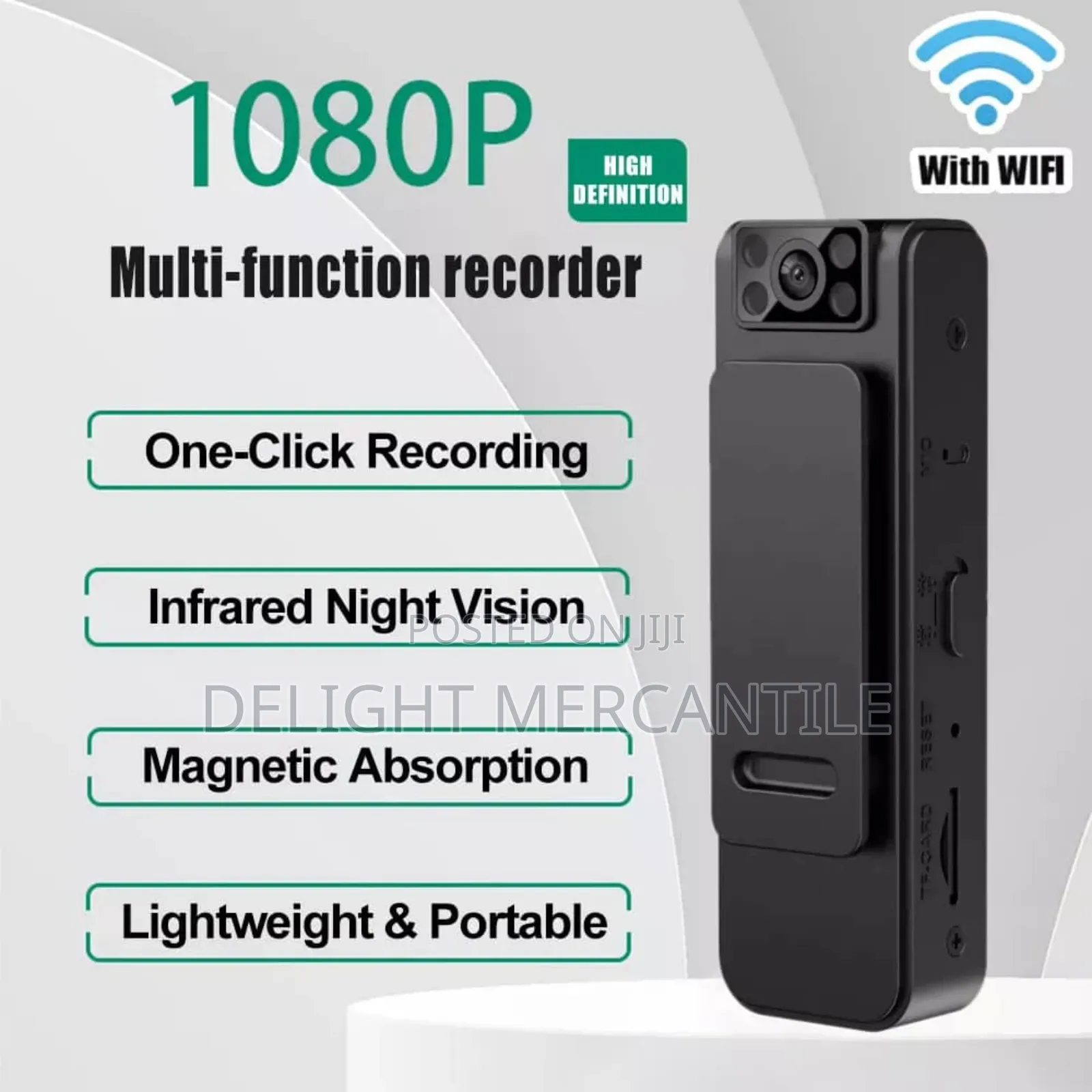 High Definition Body Spy Camera Hd Video Recorder