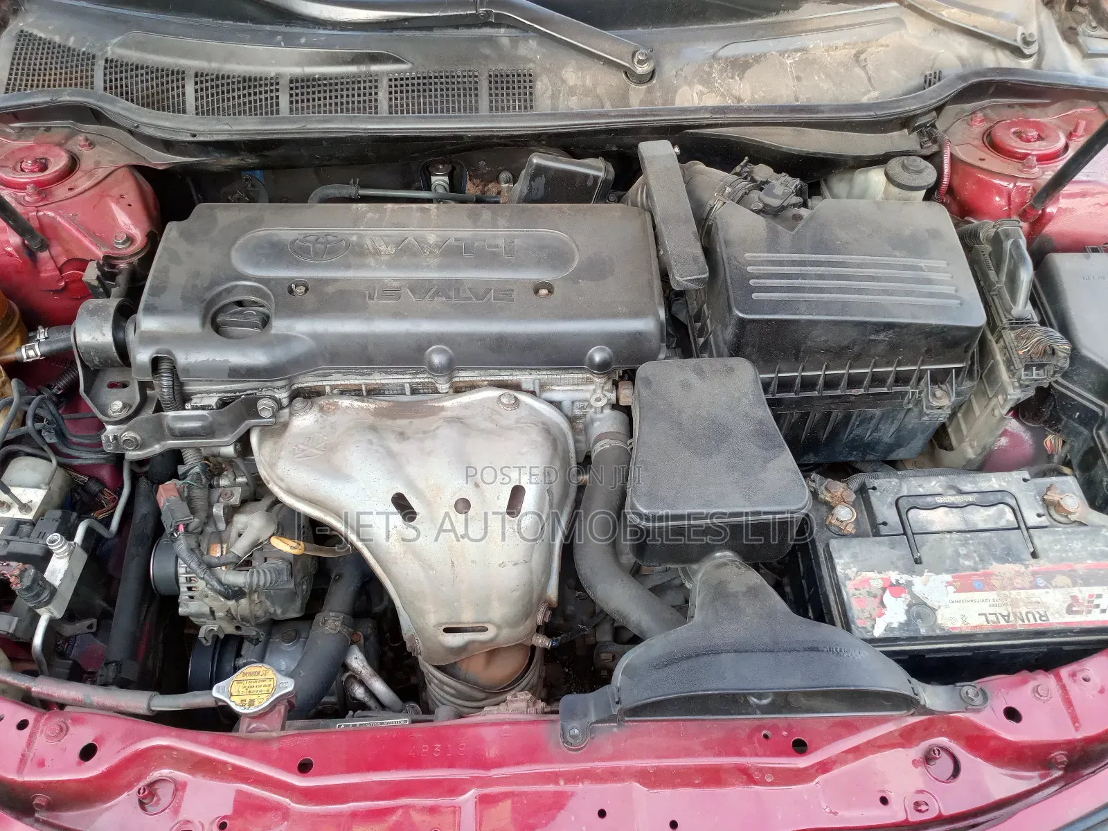 Toyota Camry 2.4 XLE 2008 Red
