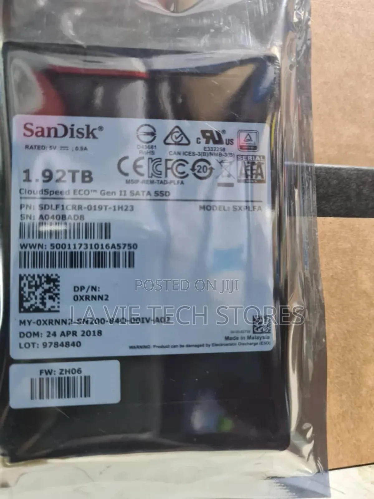 Sandisk Cloudspeed Eco Gen Ii | 1.92tb Sata Iii 6gb/S 2.5"
