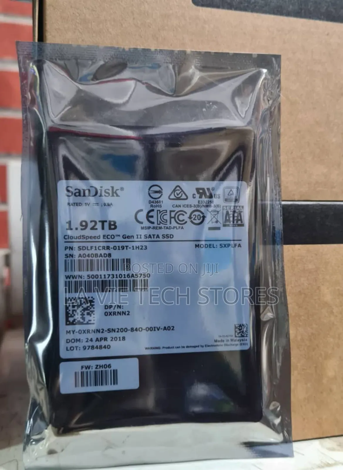 Sandisk Cloudspeed Eco Gen Ii | 1.92tb Sata Iii 6gb/S 2.5"