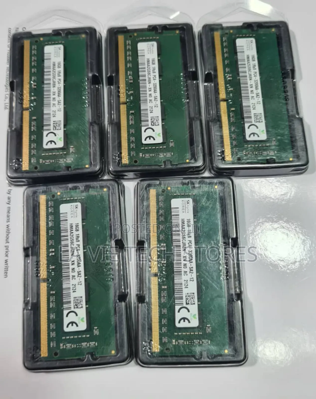 Sk Hynix 16gb Ddr4 3200mhz Laptop So-Dimm Ram 1rx8 Pc4-25600