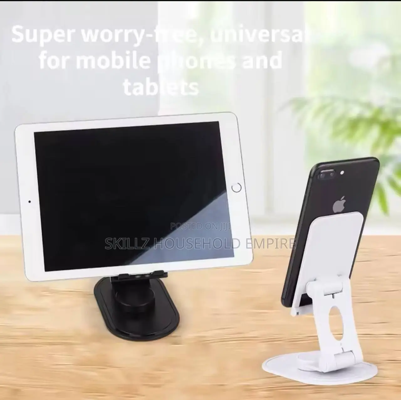 Adjustable Mobile Phone Stand 360 Degree Rotation -