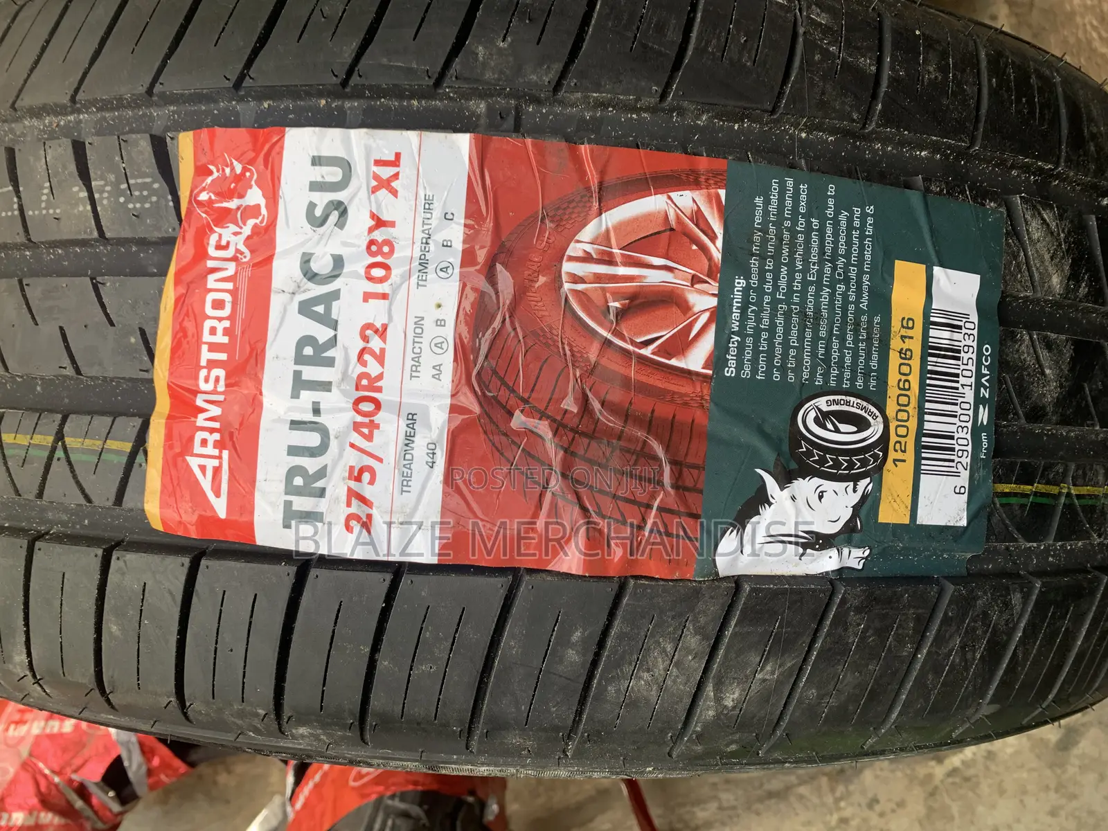 275/40r20 Armstrong Tyre