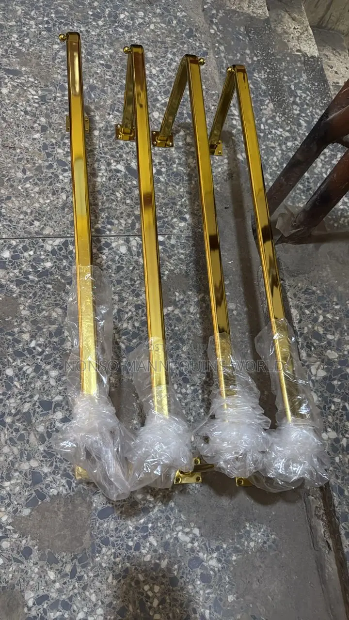 3feets Wide Golden U Shaped Wall Hangers