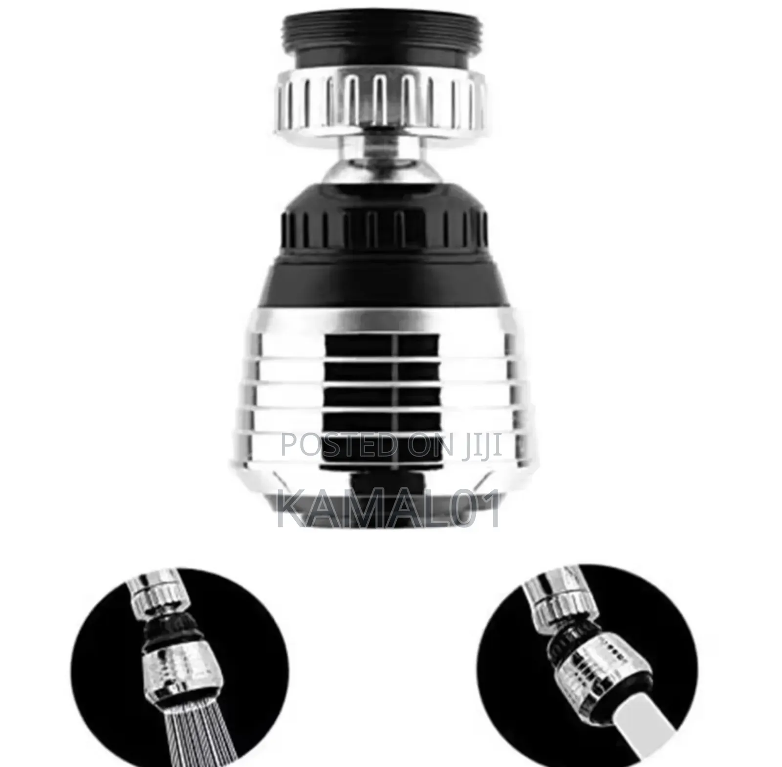 Flexible Faucet Sprayer Attachment, 360 Degrees Kitchen Sink