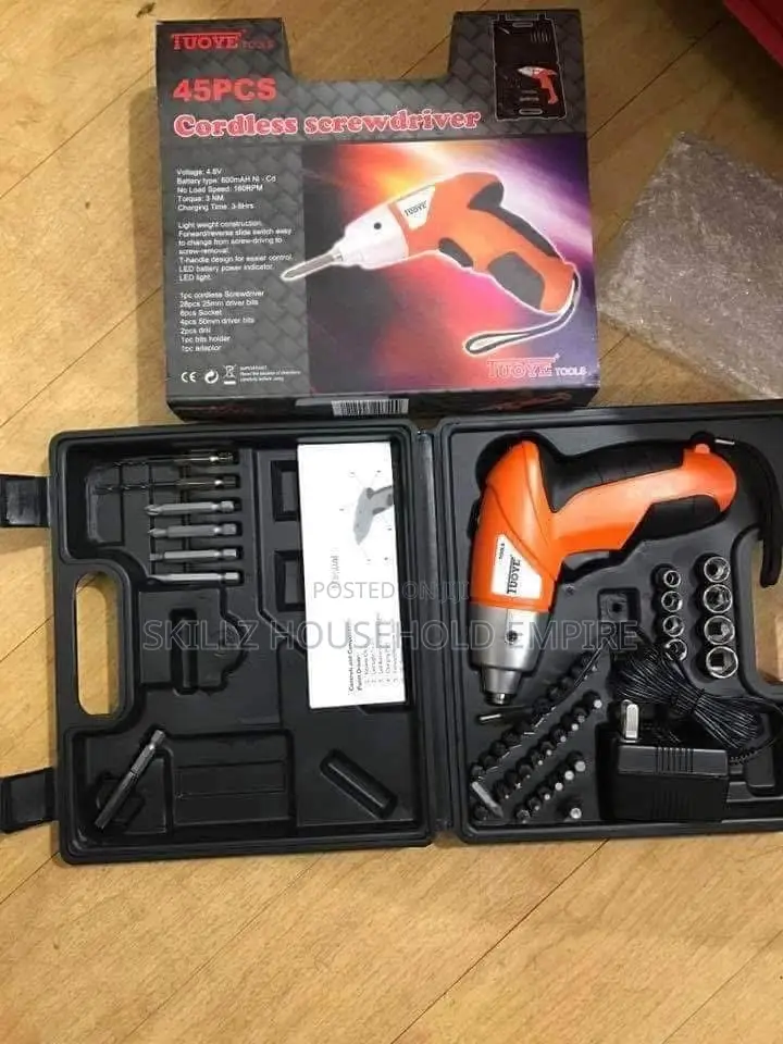 45pcs Cordless Screw Driver