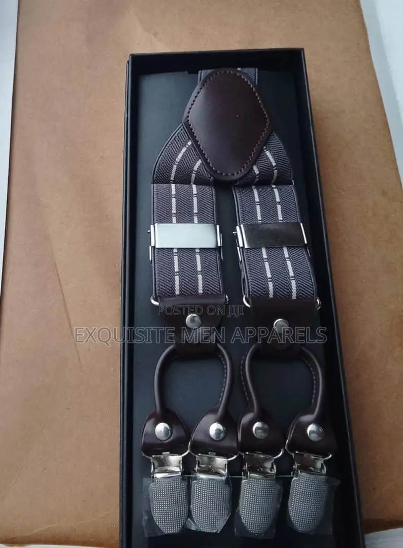 Heavy Duty British Style Y-shaped Quality Men’S Suspenders