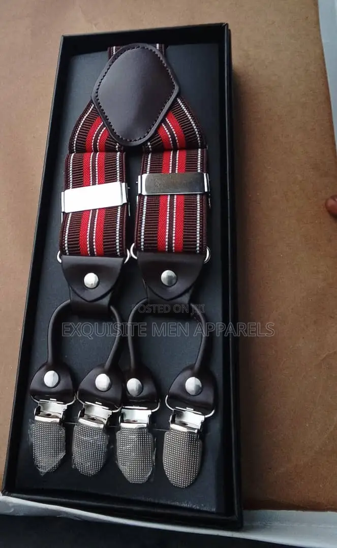 Heavy Duty British Style Y-shaped Quality Men’S Suspenders
