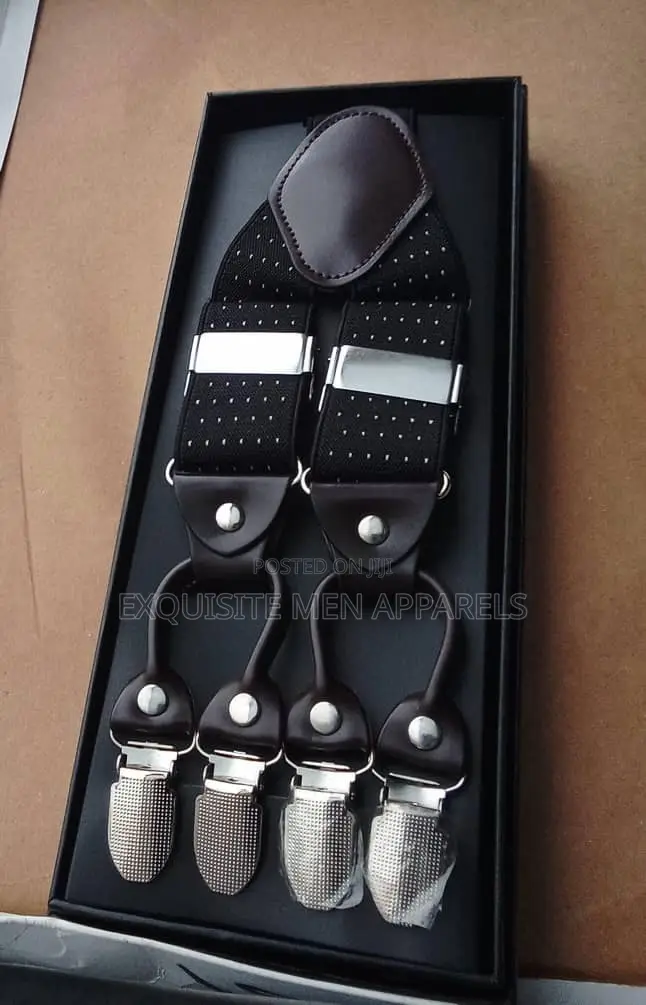 Heavy Duty British Style Y-shaped Quality Men’S Suspenders
