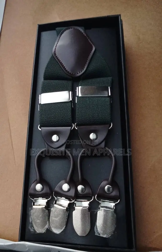 British Style Y-shaped Quality Men’S Suspenders