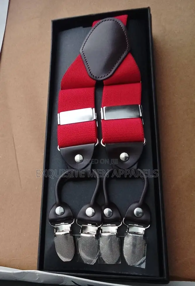 British Style Y-shaped Quality Men’S Suspenders