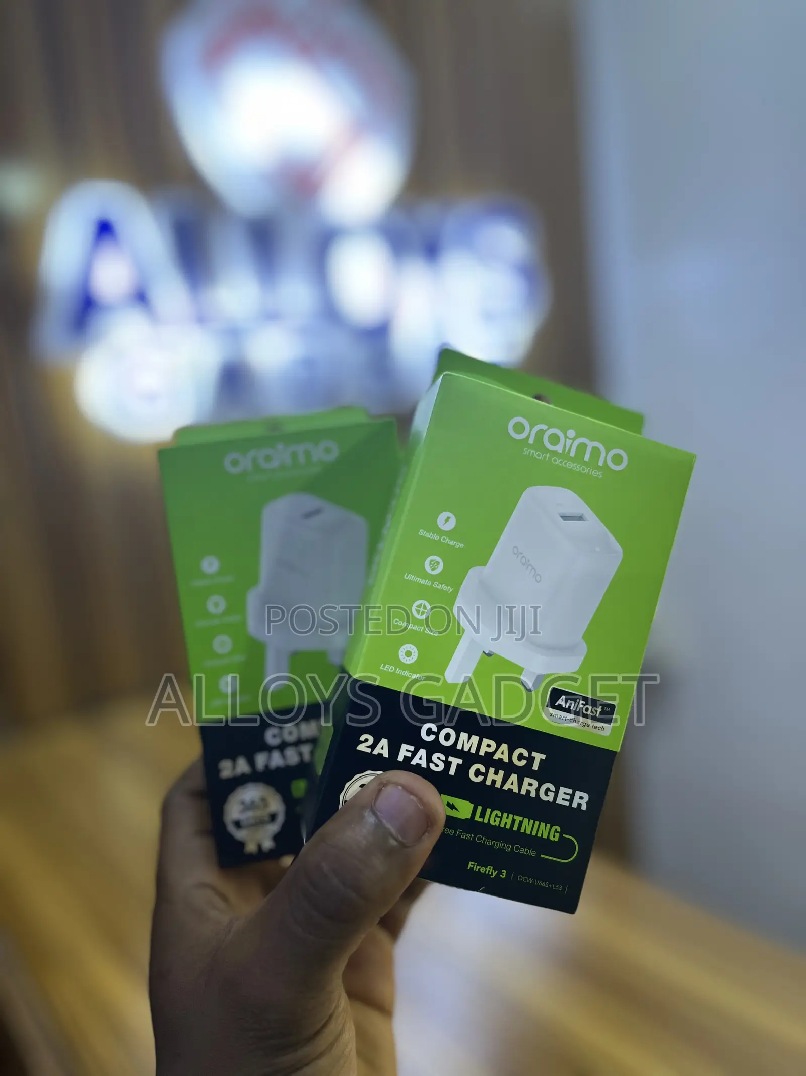Oraimo Firefly iPhone Fast Charger