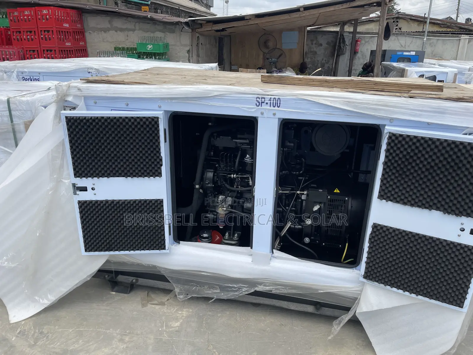 Excellent England Perkins Soundproof Diesel Generator 100kva