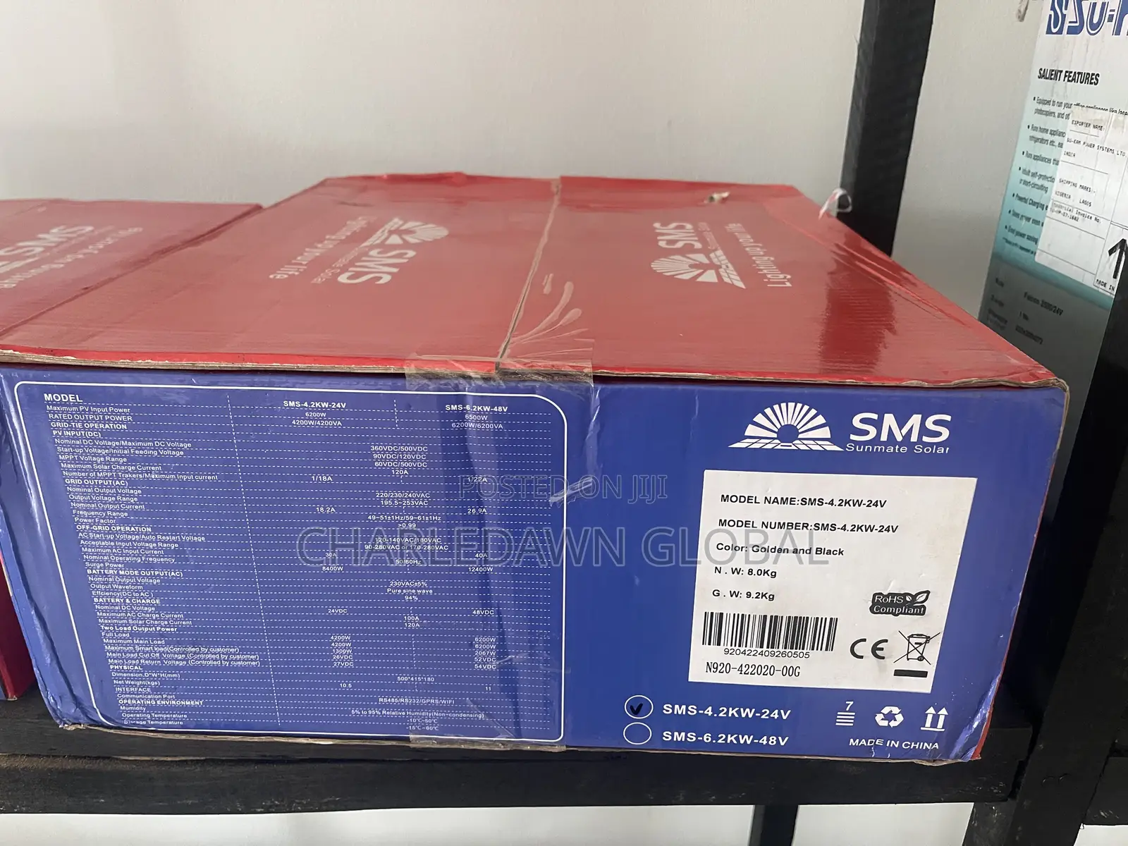 4.2kva SMS Hybrid Solar Inverter 24v
