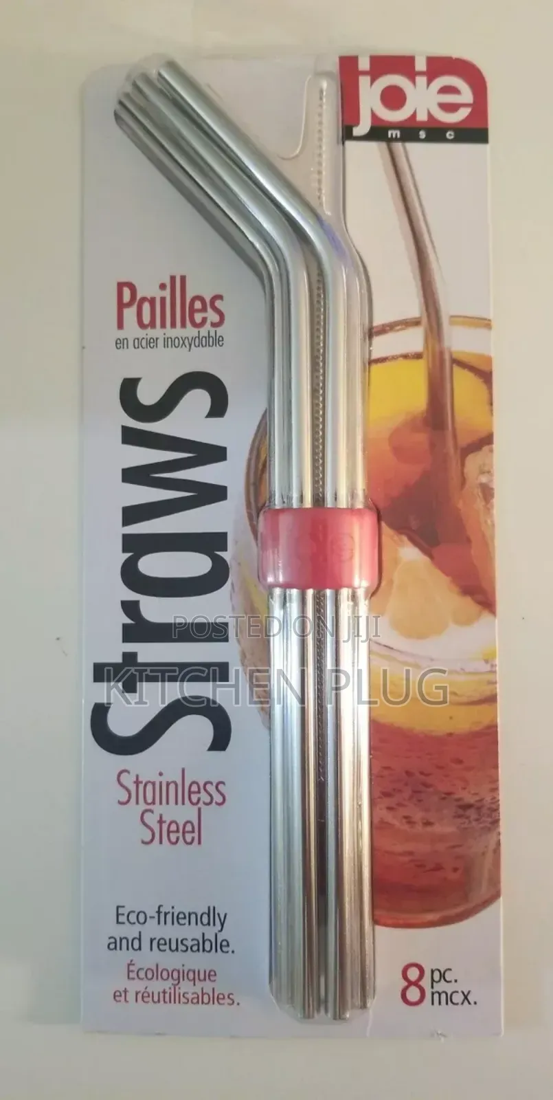 Stainless Steel Drinking Reusable Straw With Cleanig Brush
