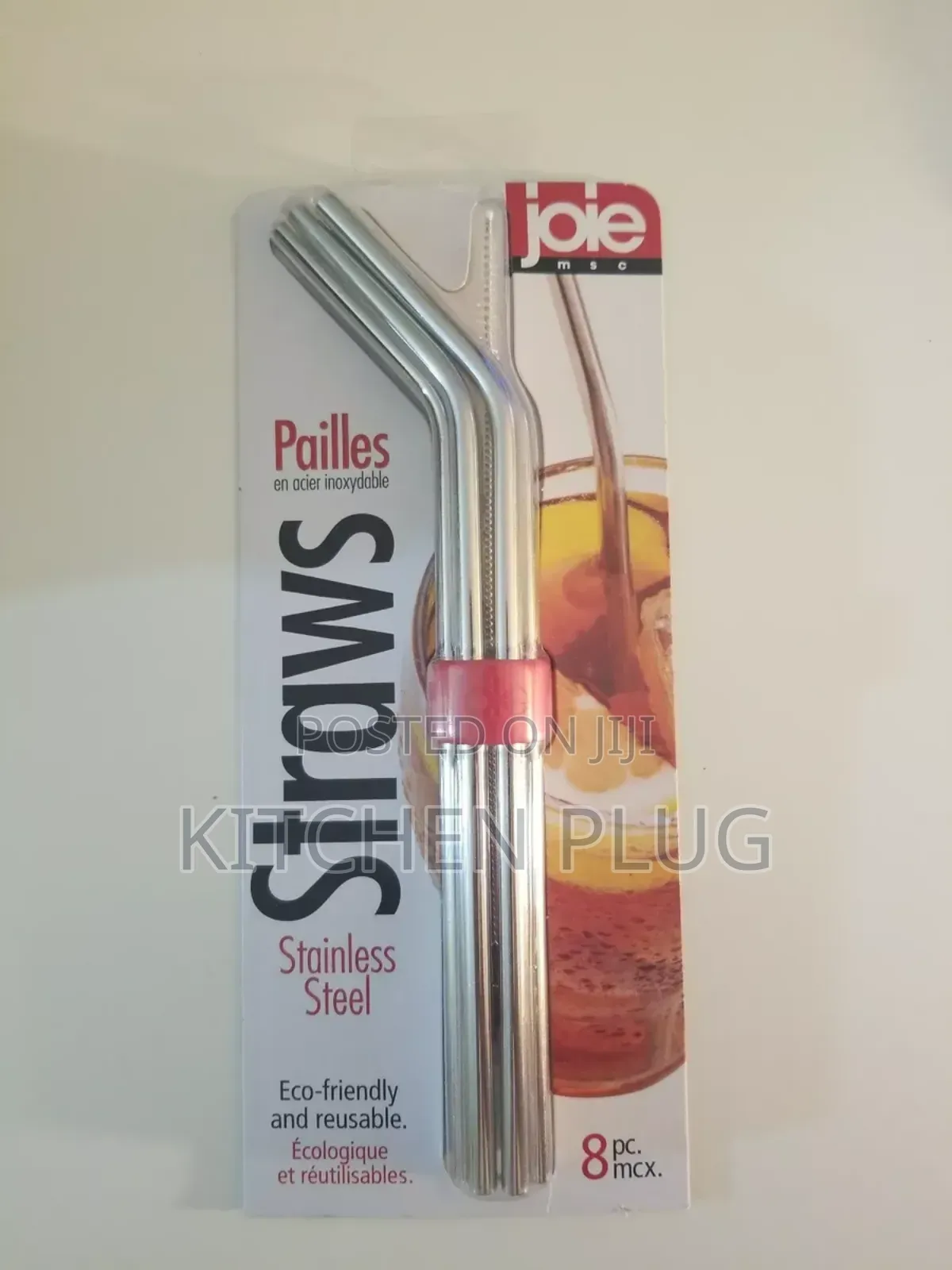 Stainless Steel Drinking Reusable Straw With Cleanig Brush