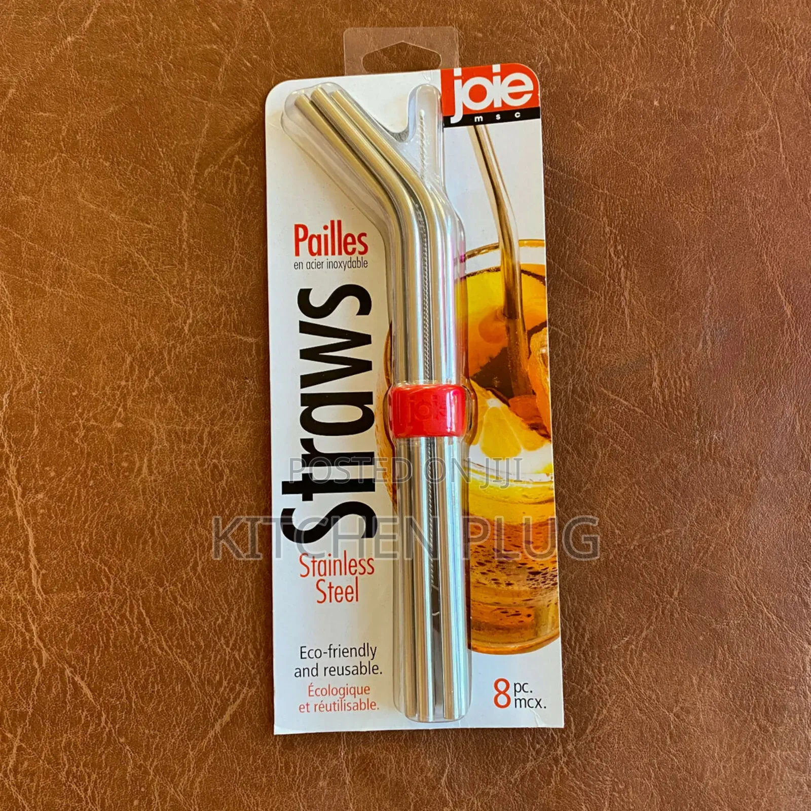 Stainless Steel Drinking Reusable Straw With Cleanig Brush