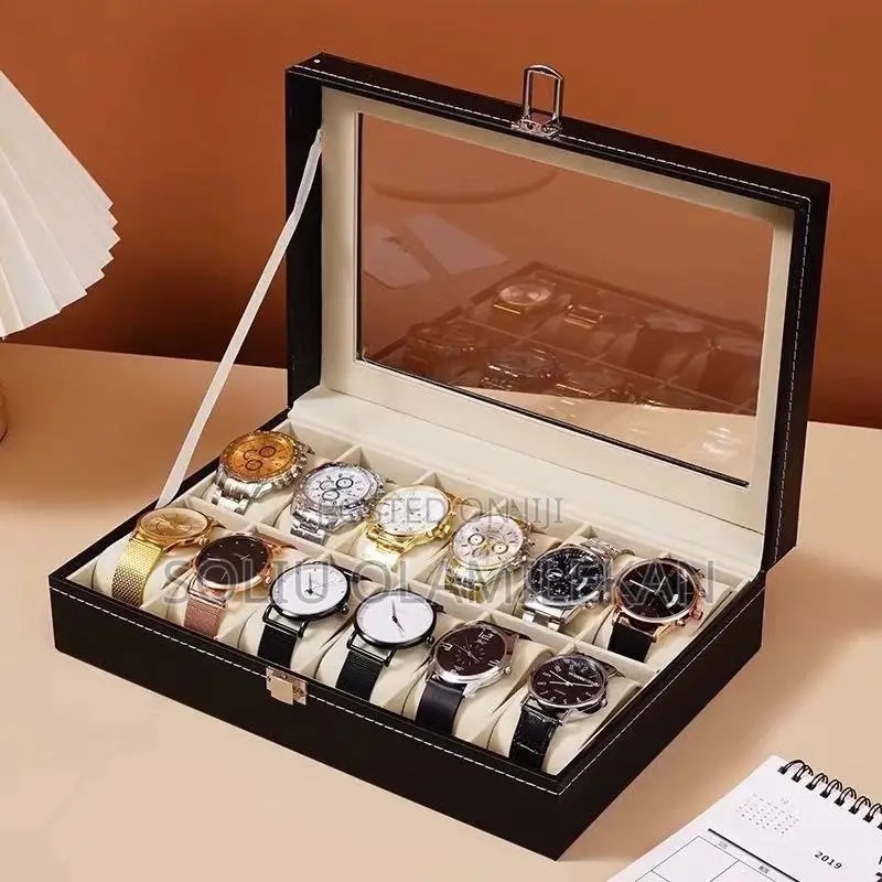 Wristwatch Organizer Storage Box - 12 Slot