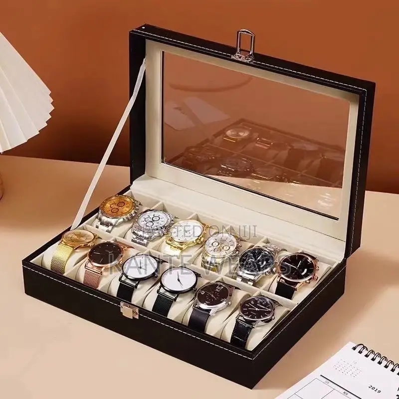 Wristwatch Organizer Storage Box - 12 Slot