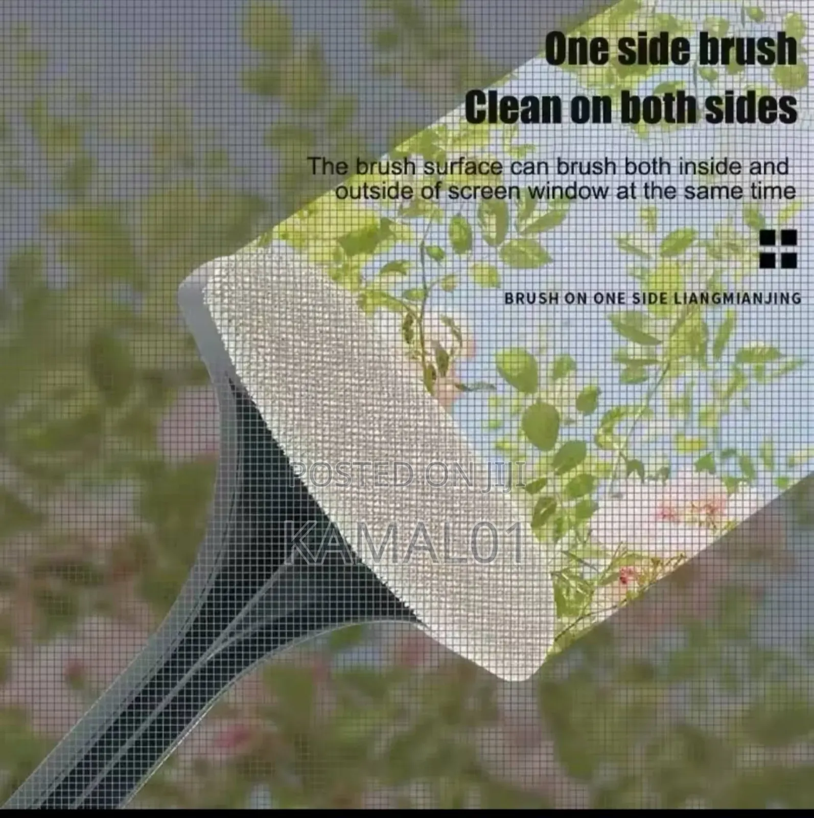 Realisticm 2 in 1 Window Screen Cleaner,Cleaner Brush