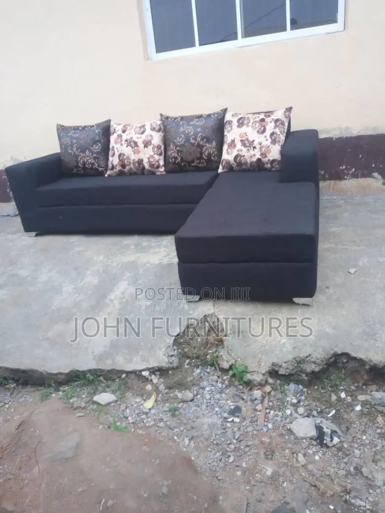 Portable L Shaped Sofa With 2 Years Warranty