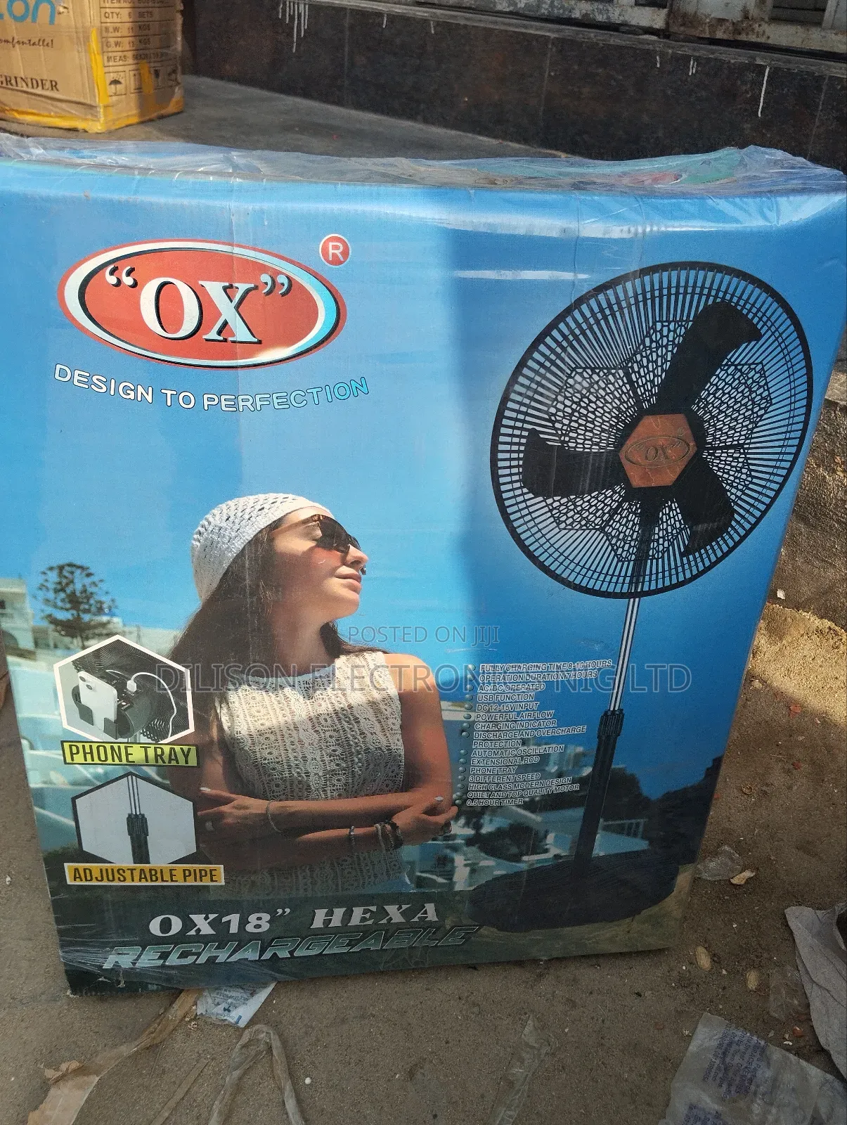 Ox 18" Rechargeable Standing 18"