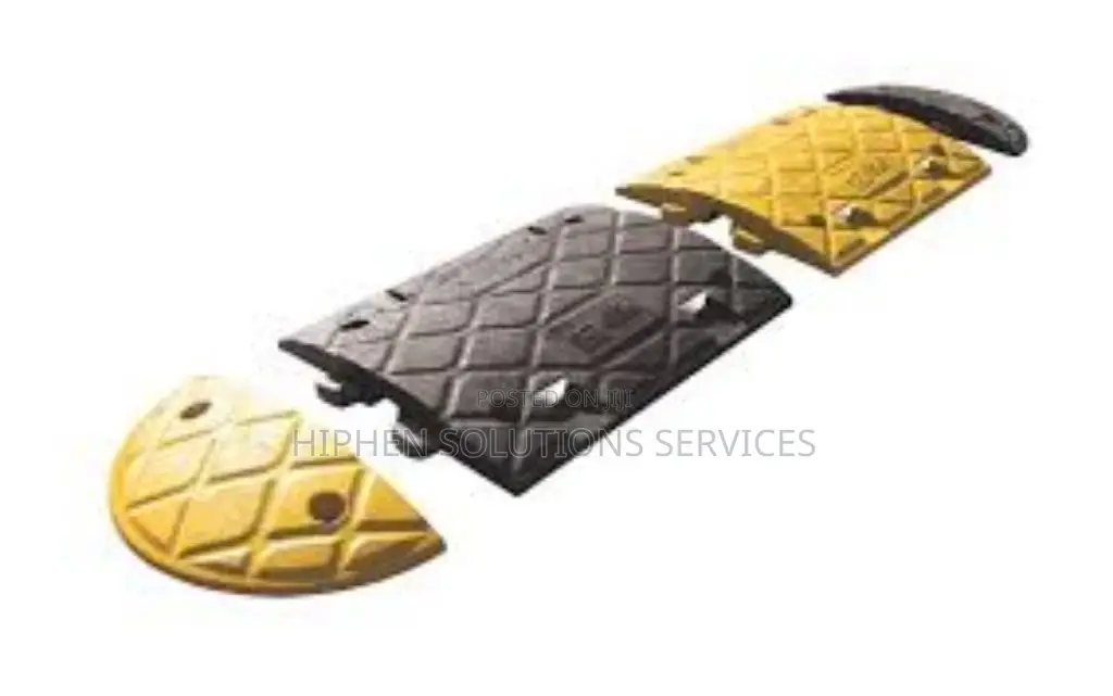 Road Hump For Road Safety - (Yellow & Black)