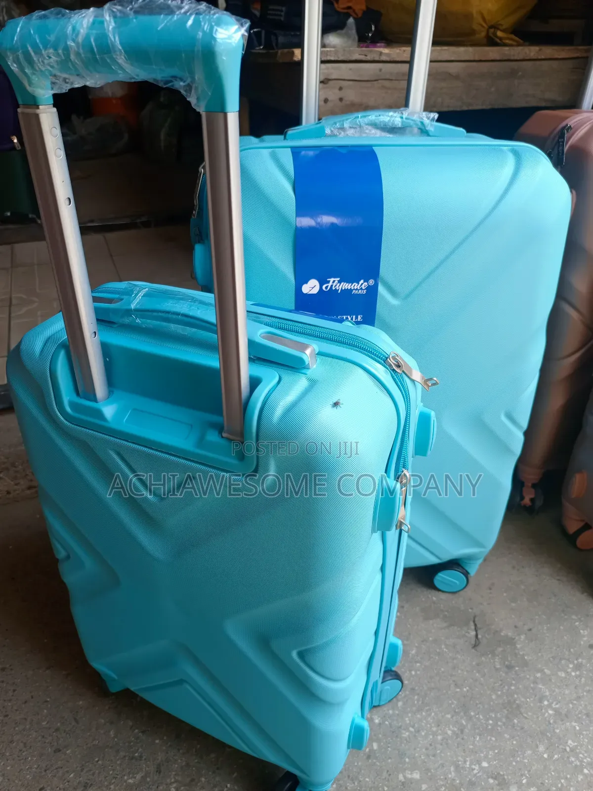 Hard Shell Unbreakable Rubber Luggage 20" and 24"