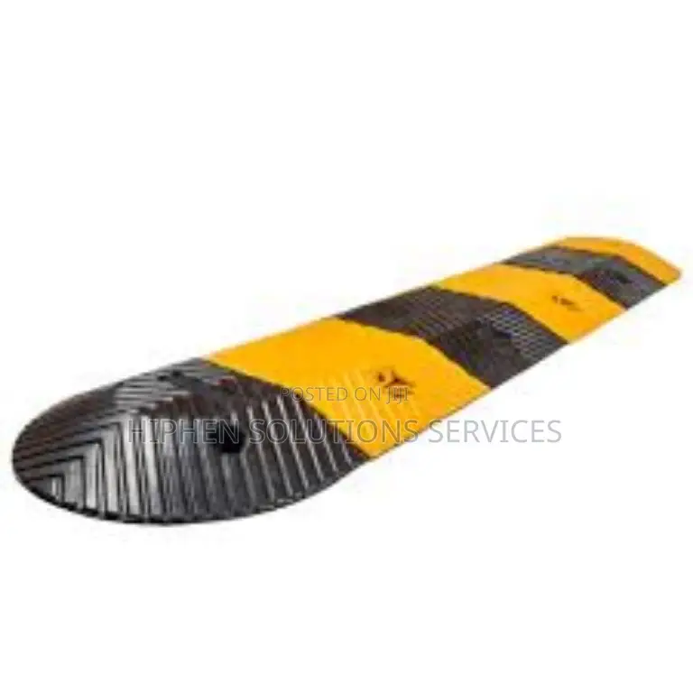 Speed Bump Kits 75mm High (5mph) Black & Yellow