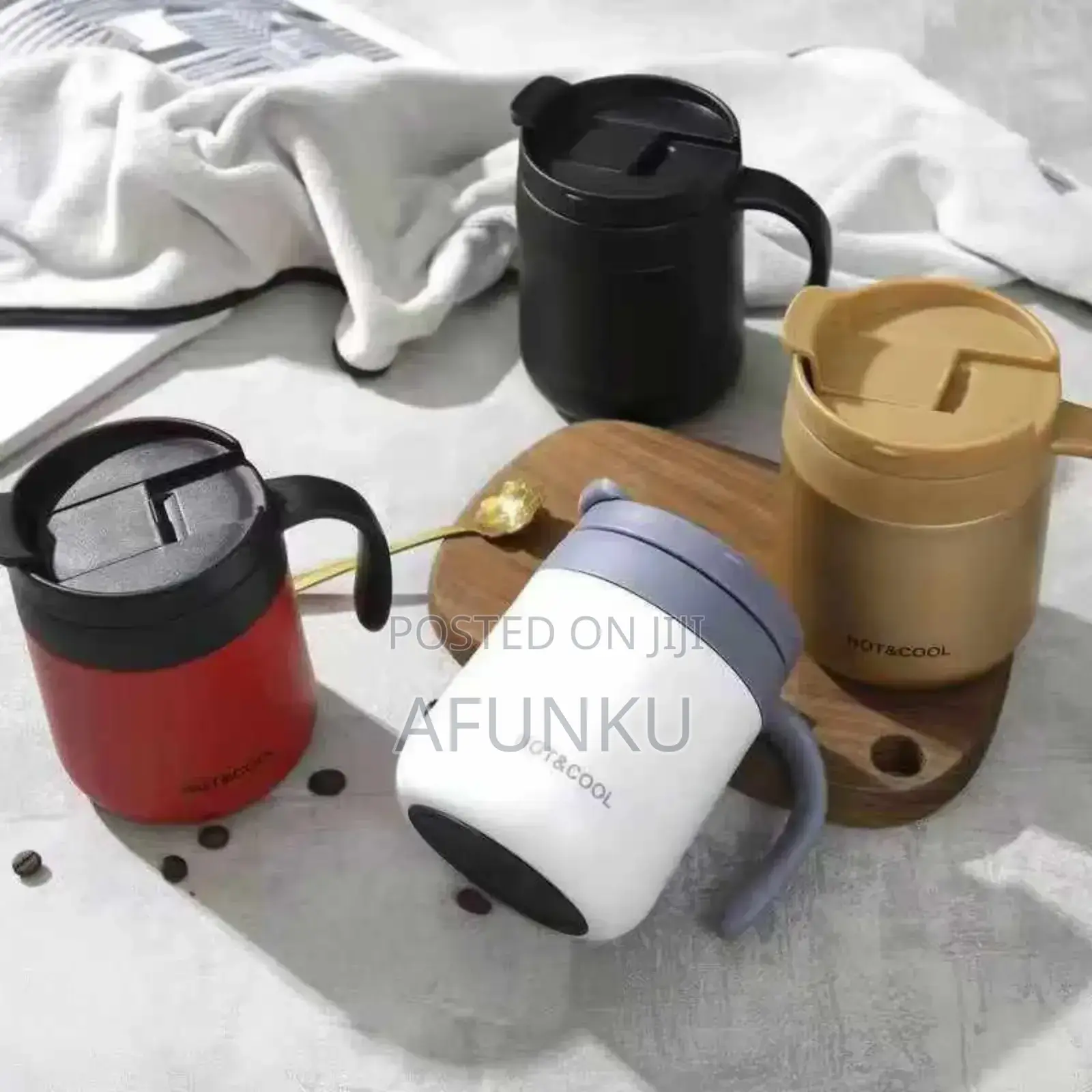 Coffee Mugs in Different Colors