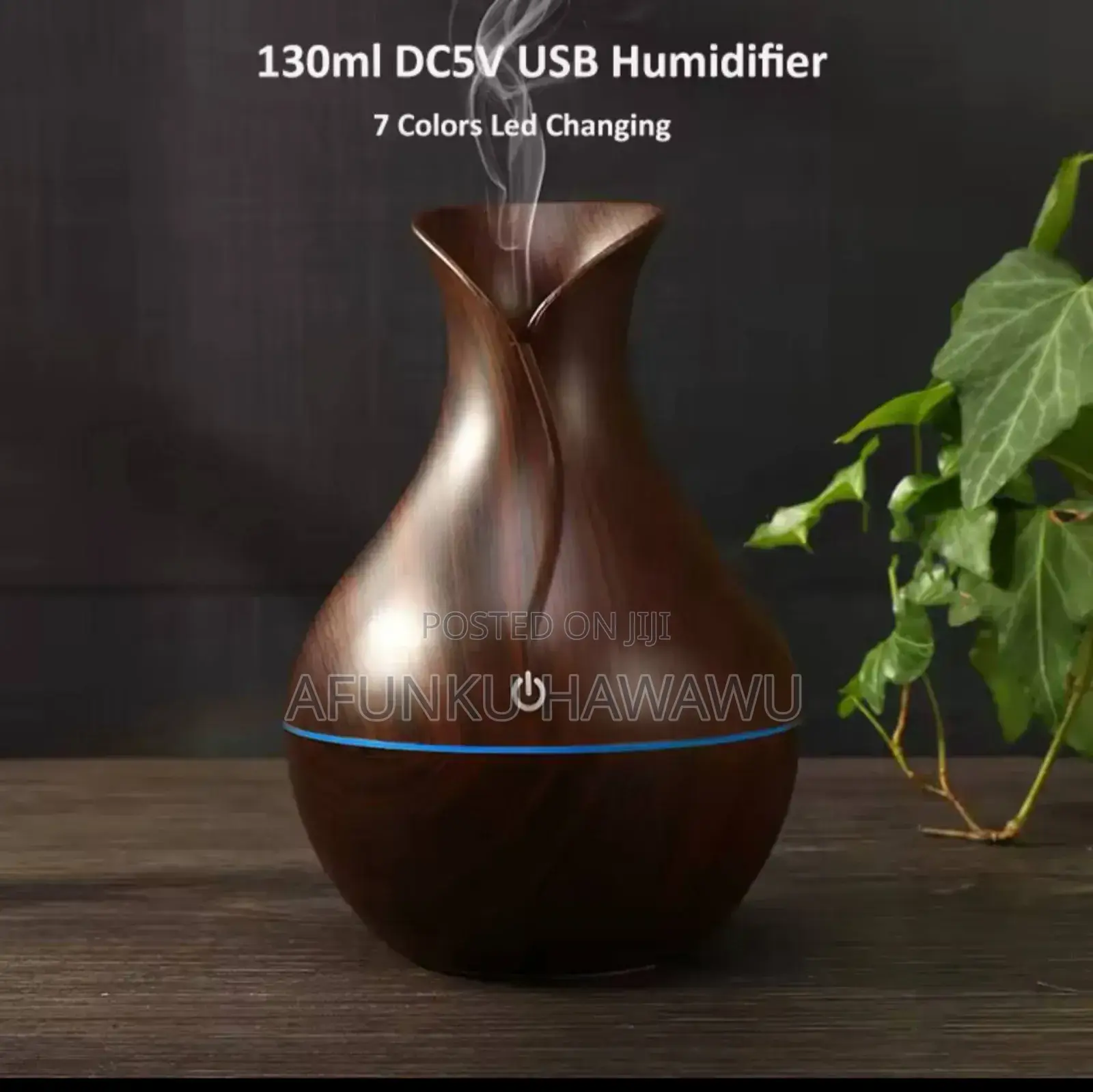 Wood Grain Vase Humidifier