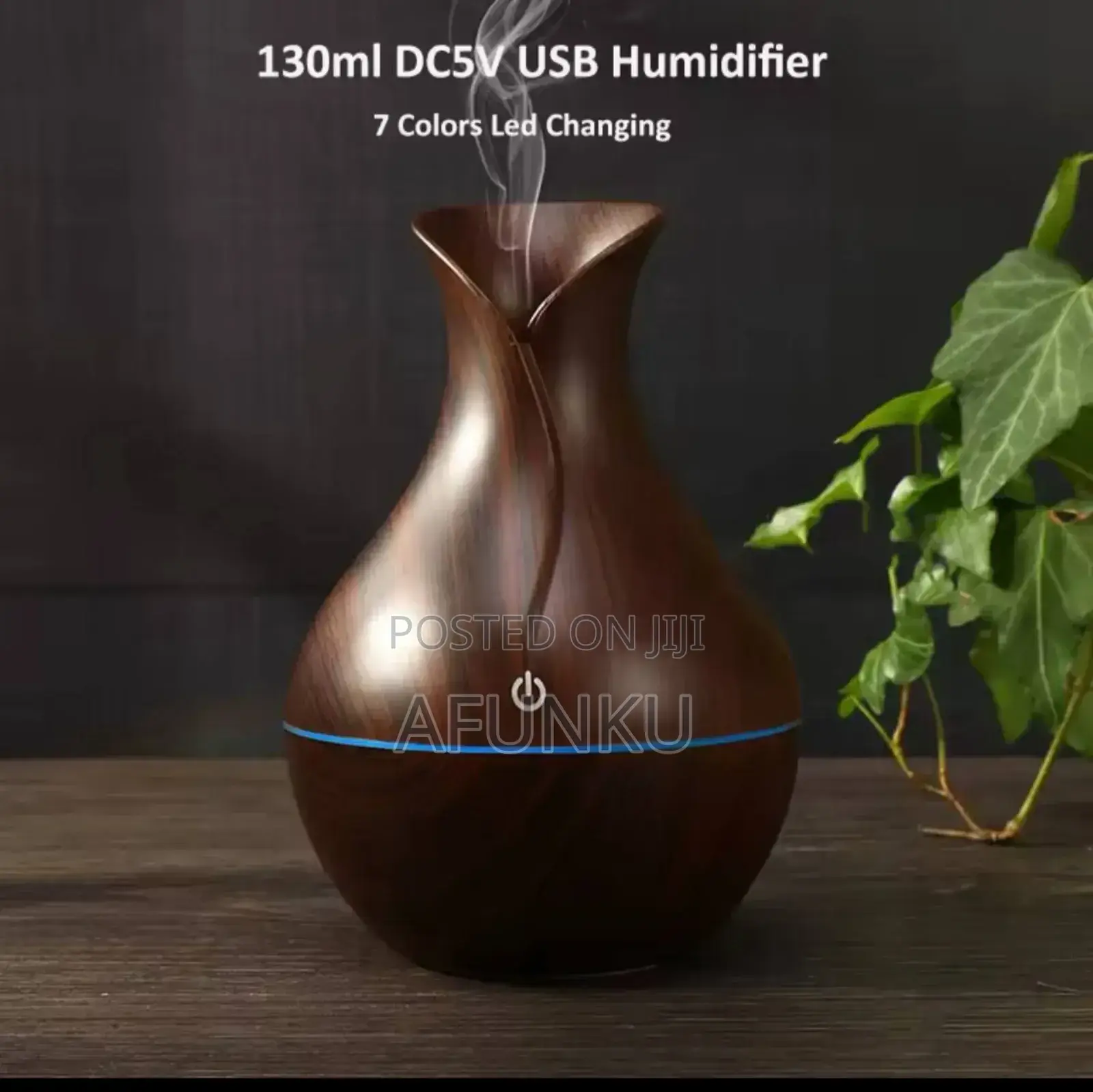 Wood Grain Vase Humidifier