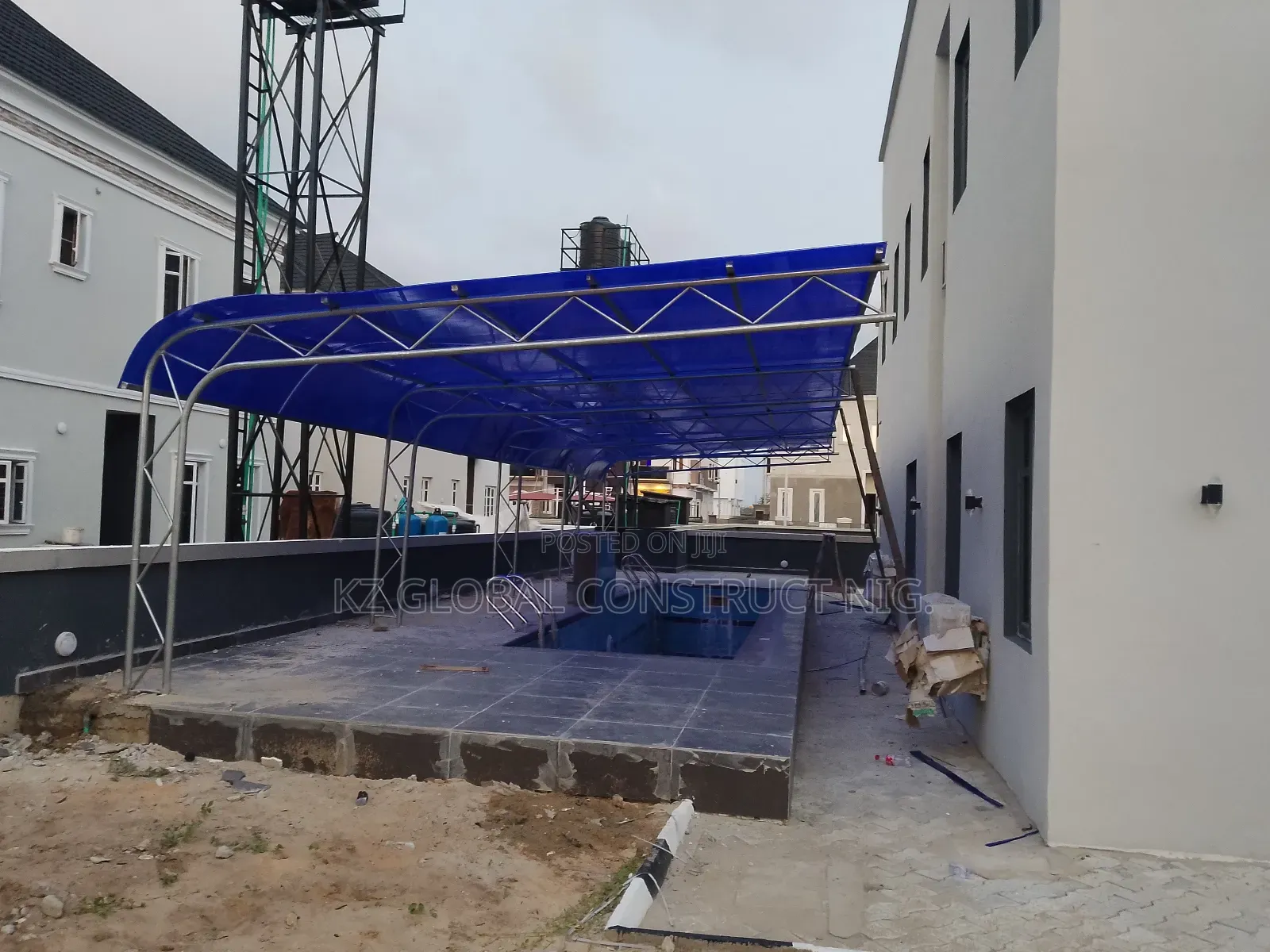 Swimming Pool Covering Shade 001