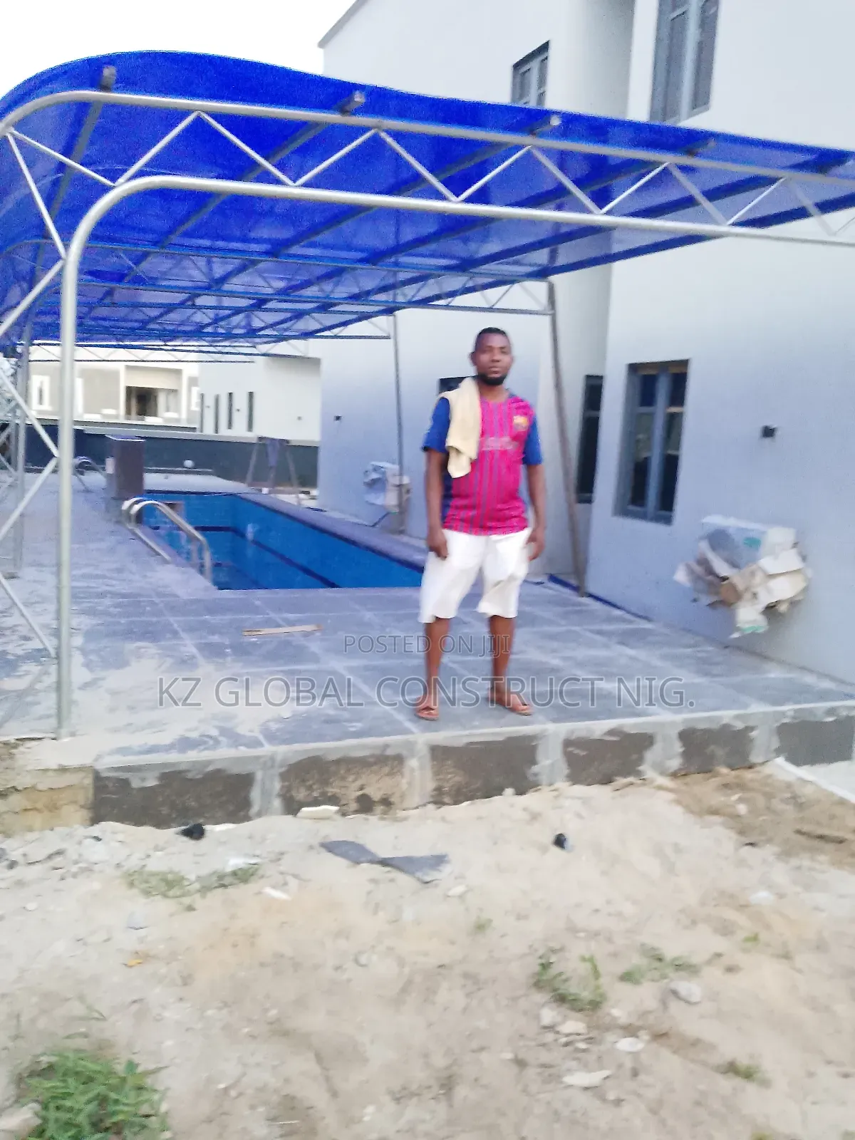 Swimming Pool Covering Shade 001