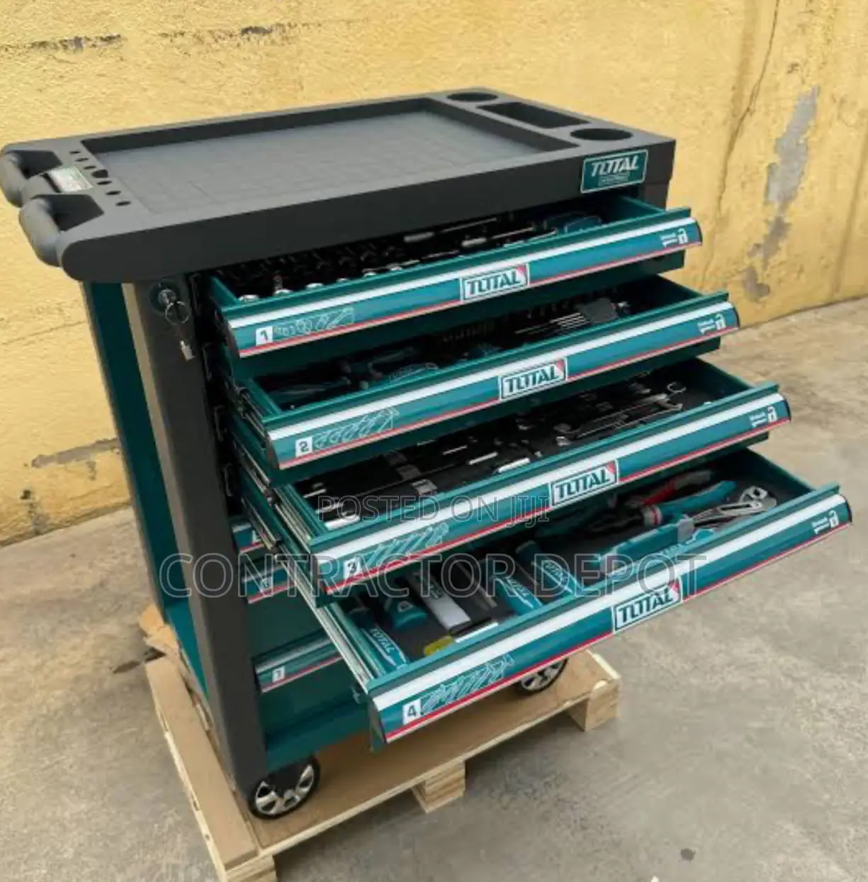 Total 328 PCS Tool Chest Set