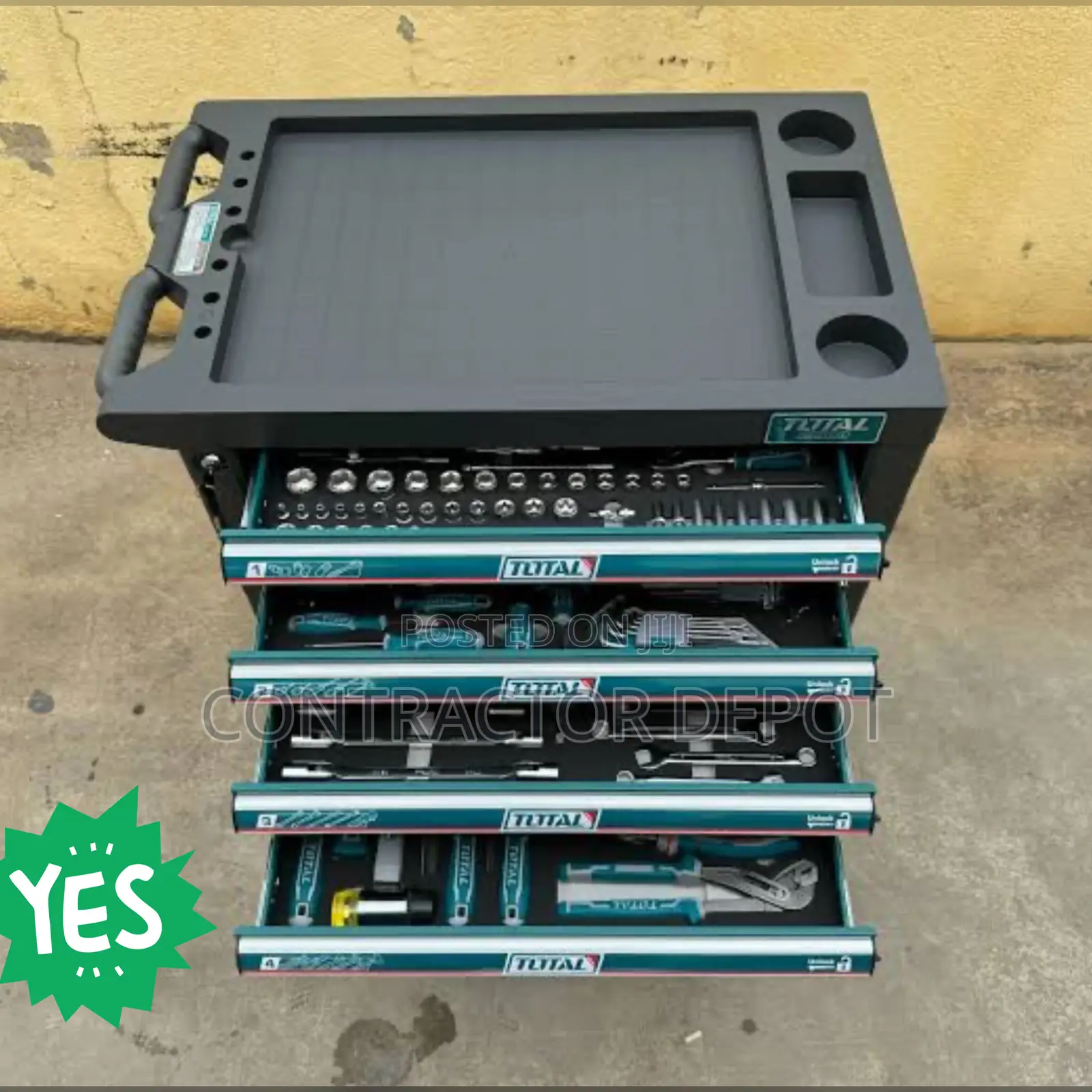 Total 328 PCS Tool Chest Set