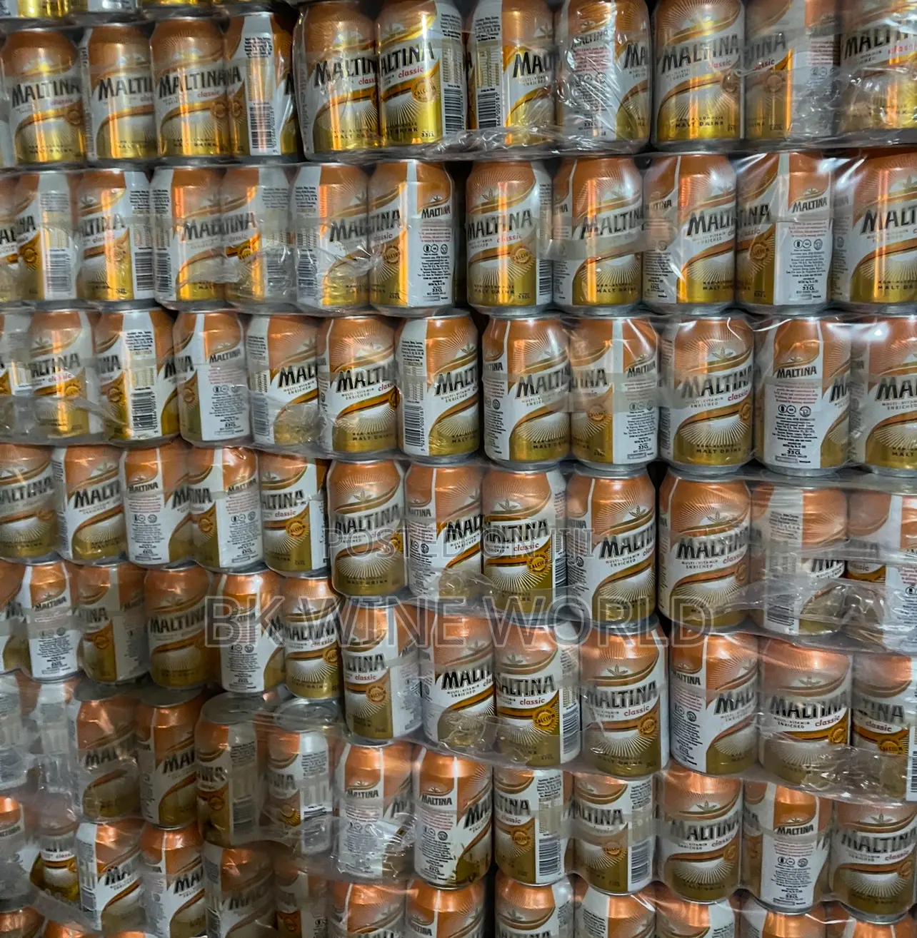 Maltina Classic Non Alcoholic Malt Drink - 330ml X 24 Cans