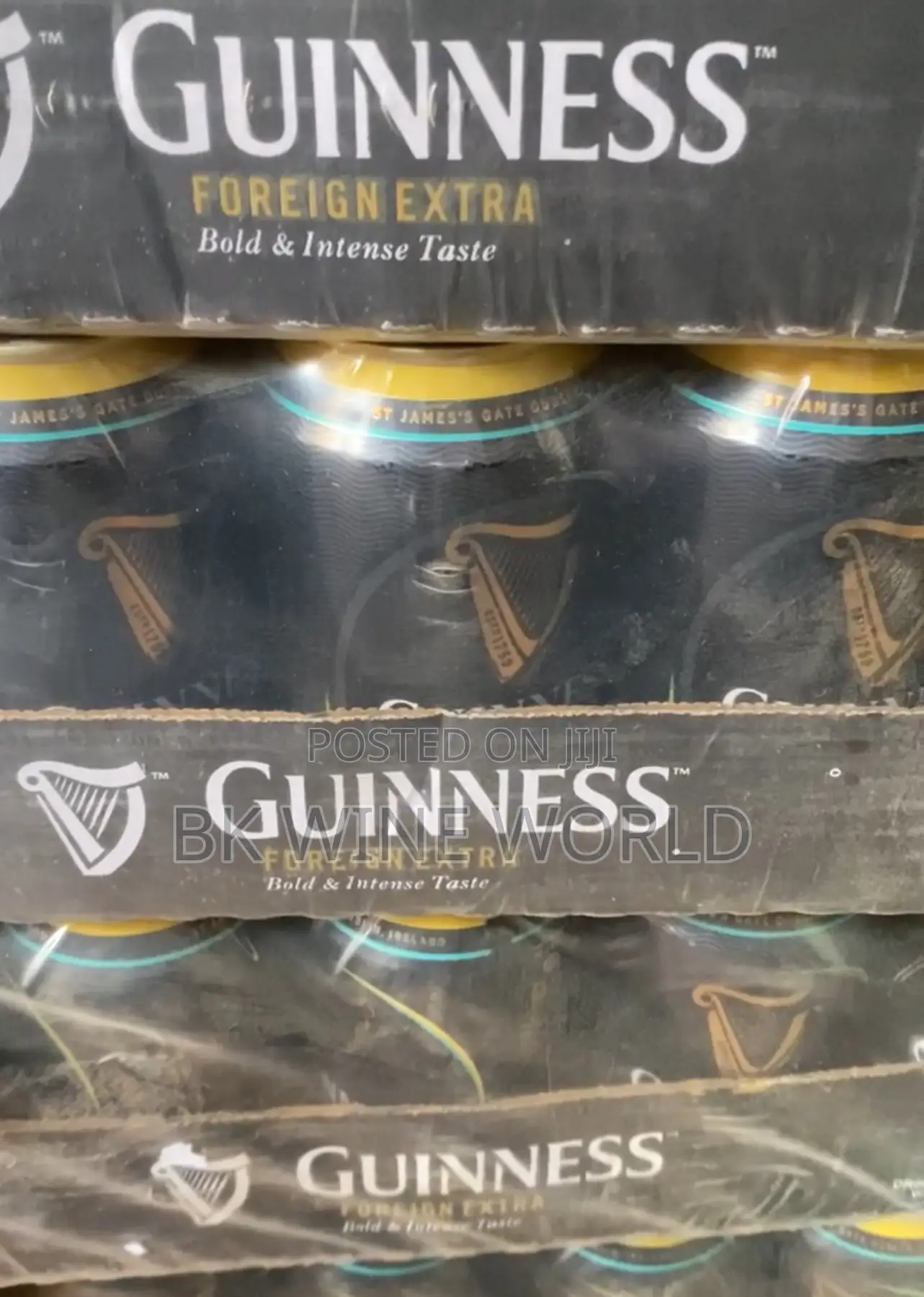 Guinness Foreign Extra Stout Can - 440ml X 24 Cans