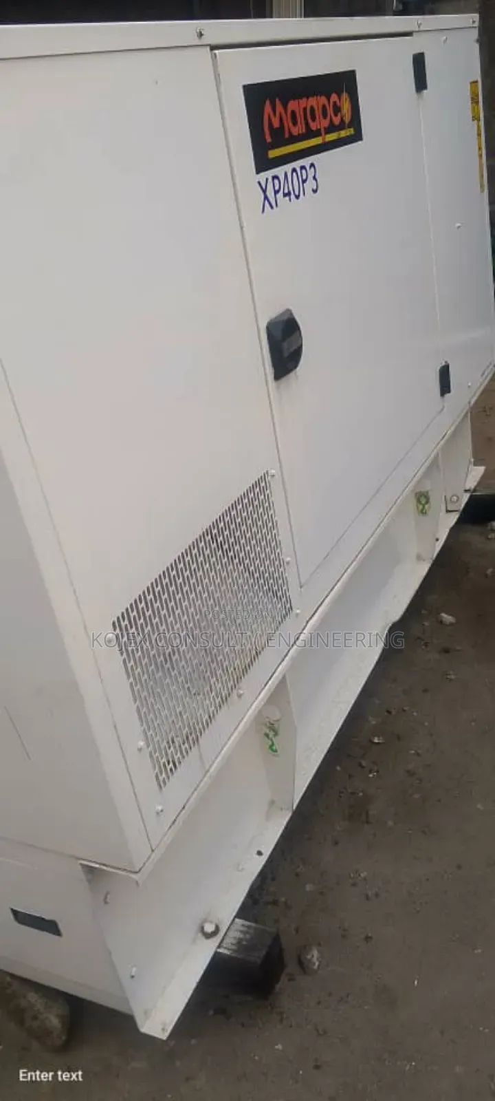 40kva Maraco Soundproof Generator