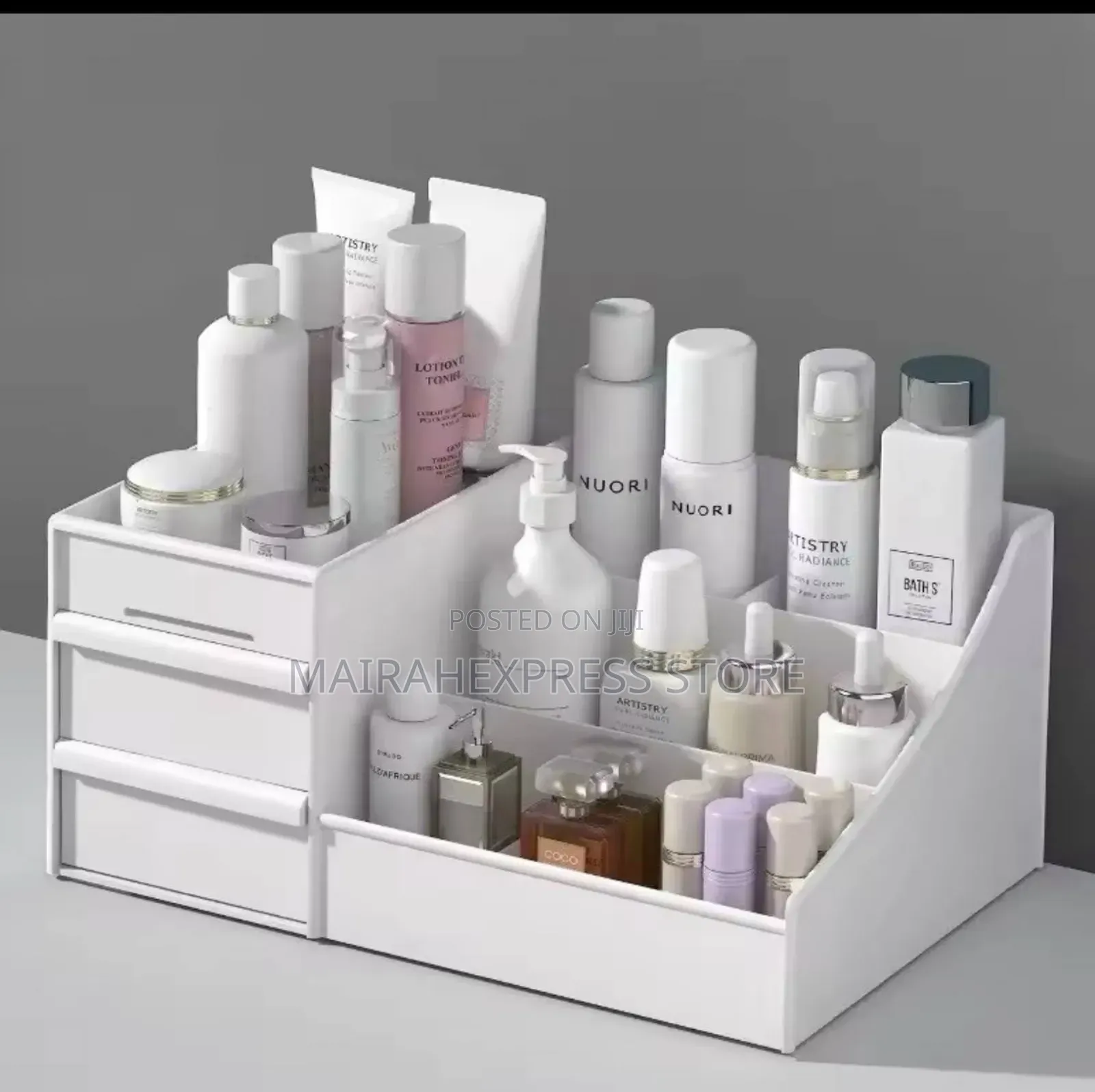 Desktop 1pc White New Drawer Makeup Storage Box