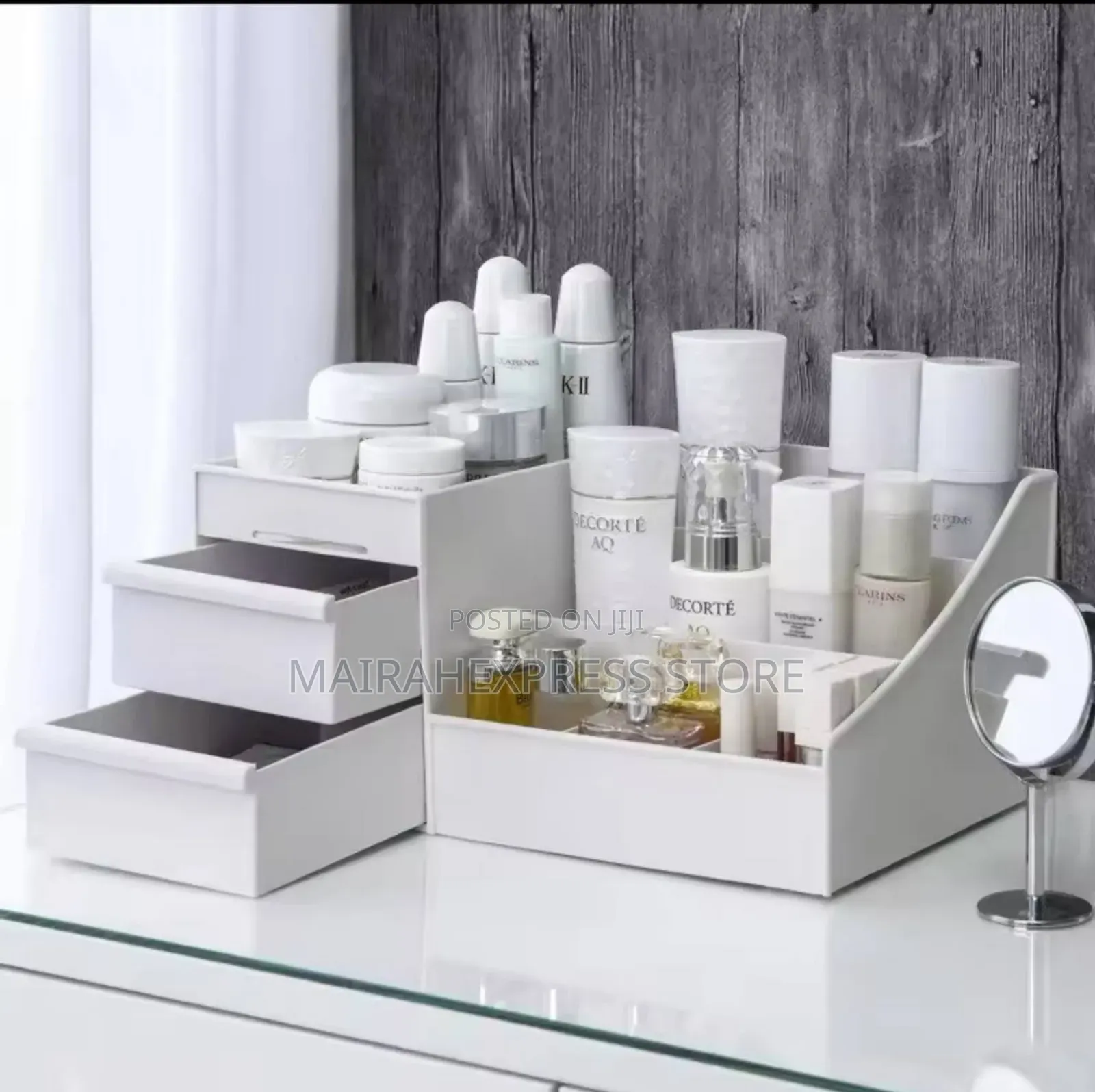Desktop 1pc White New Drawer Makeup Storage Box
