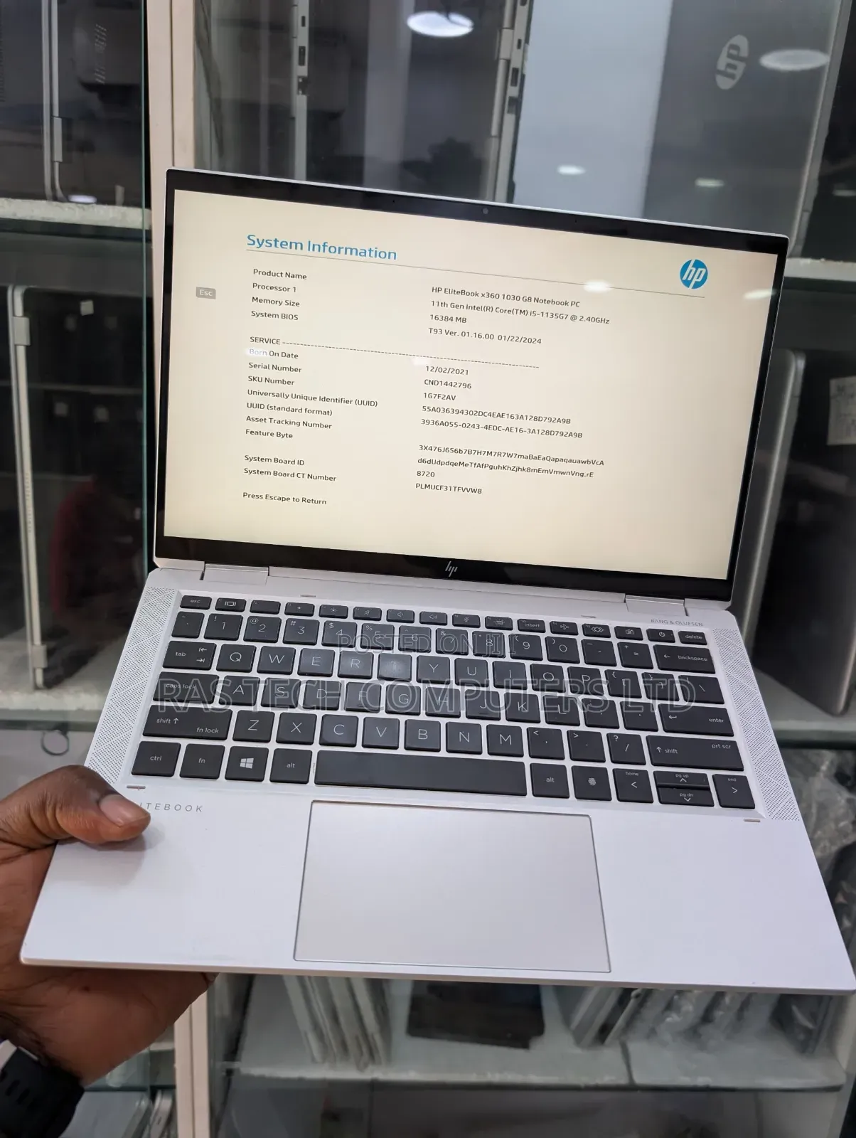 Laptop HP EliteBook 1040 G8 32GB Intel Core i7 SSD 500GB
